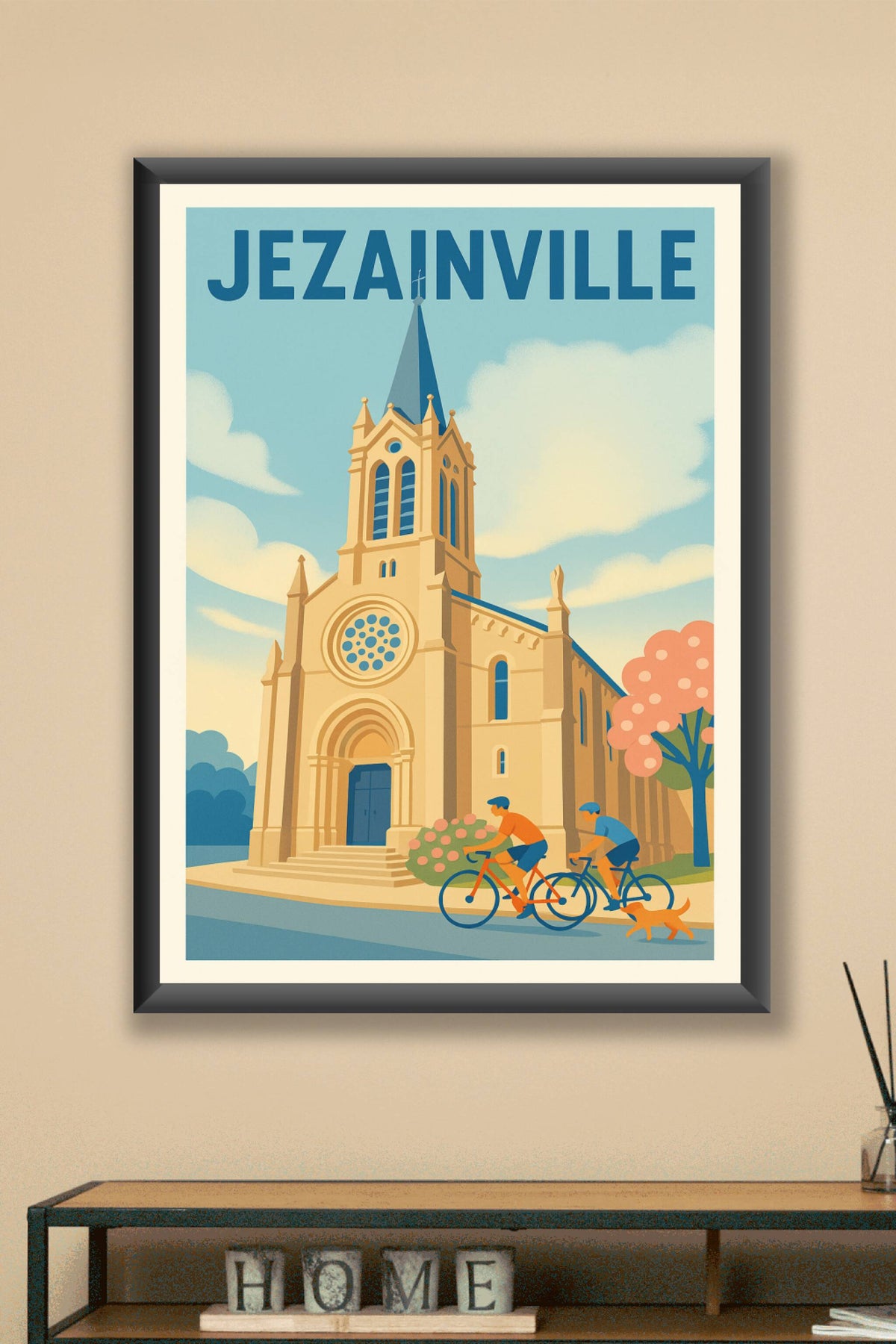 Affiche de Jezainville - Charme et sérénité au cœur du village
