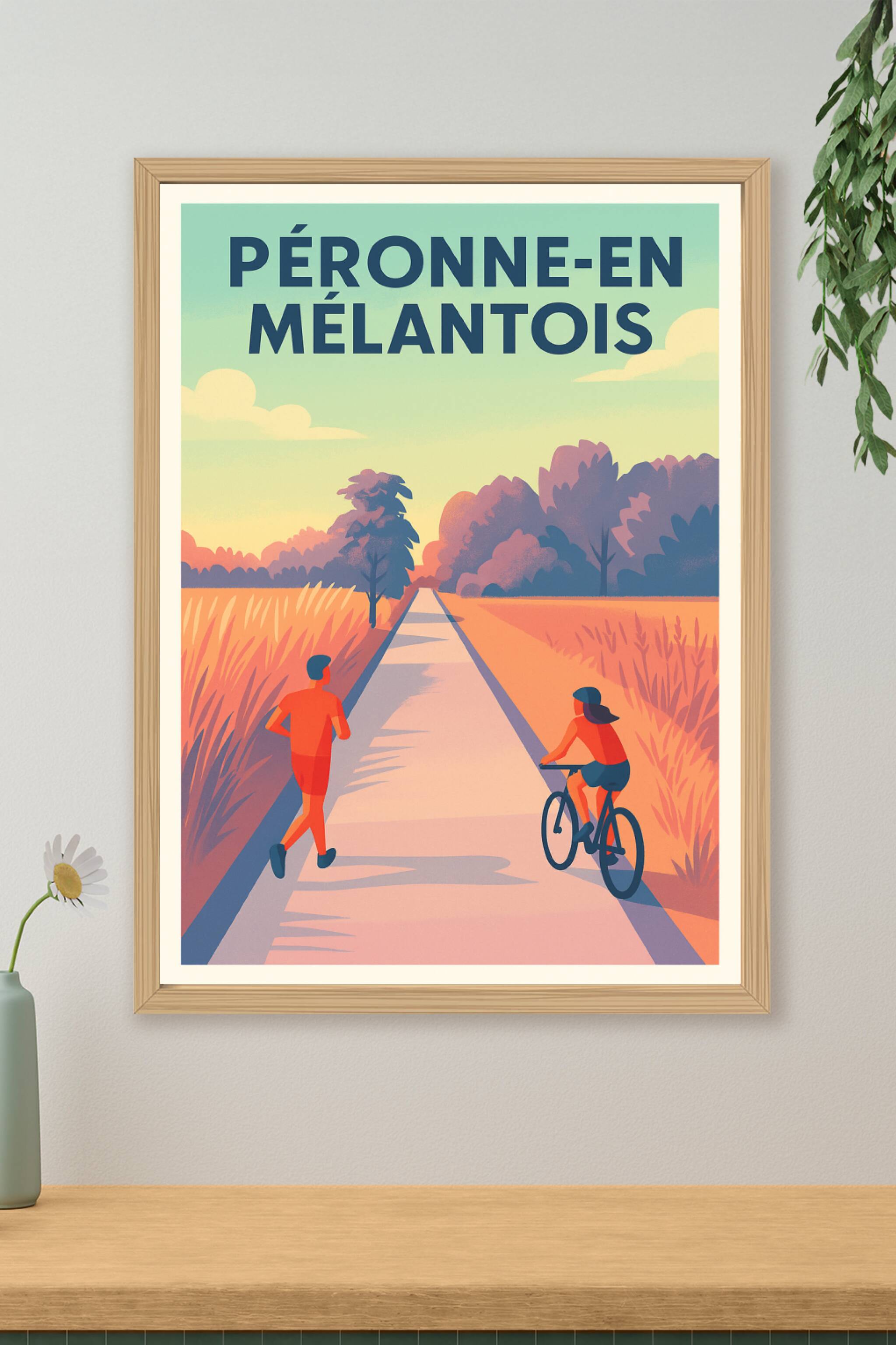 Affiche de Péronne-en-Mélantois - Promenade entre nature et bien-être