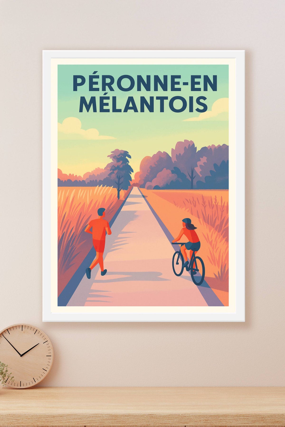 Affiche de Péronne-en-Mélantois - Promenade entre nature et bien-être