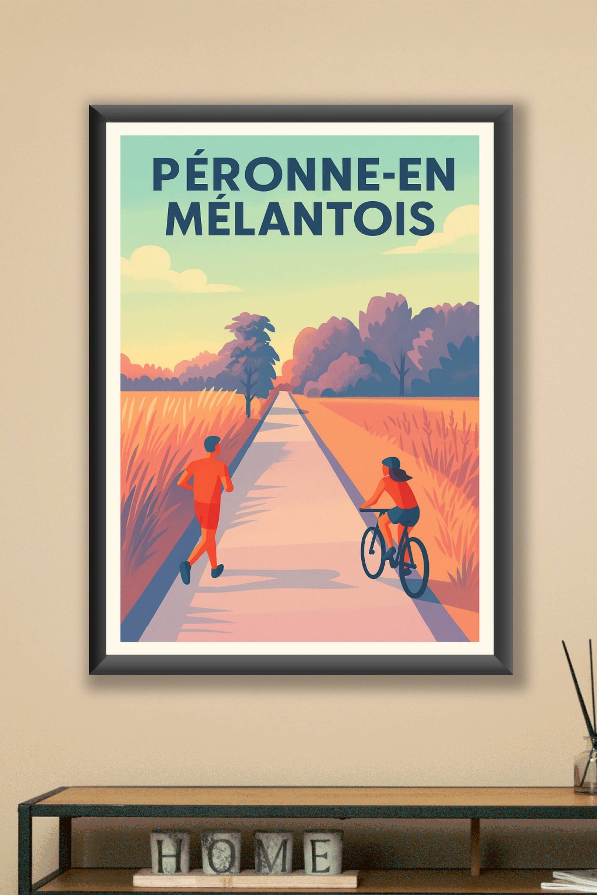 Affiche de Péronne-en-Mélantois - Promenade entre nature et bien-être