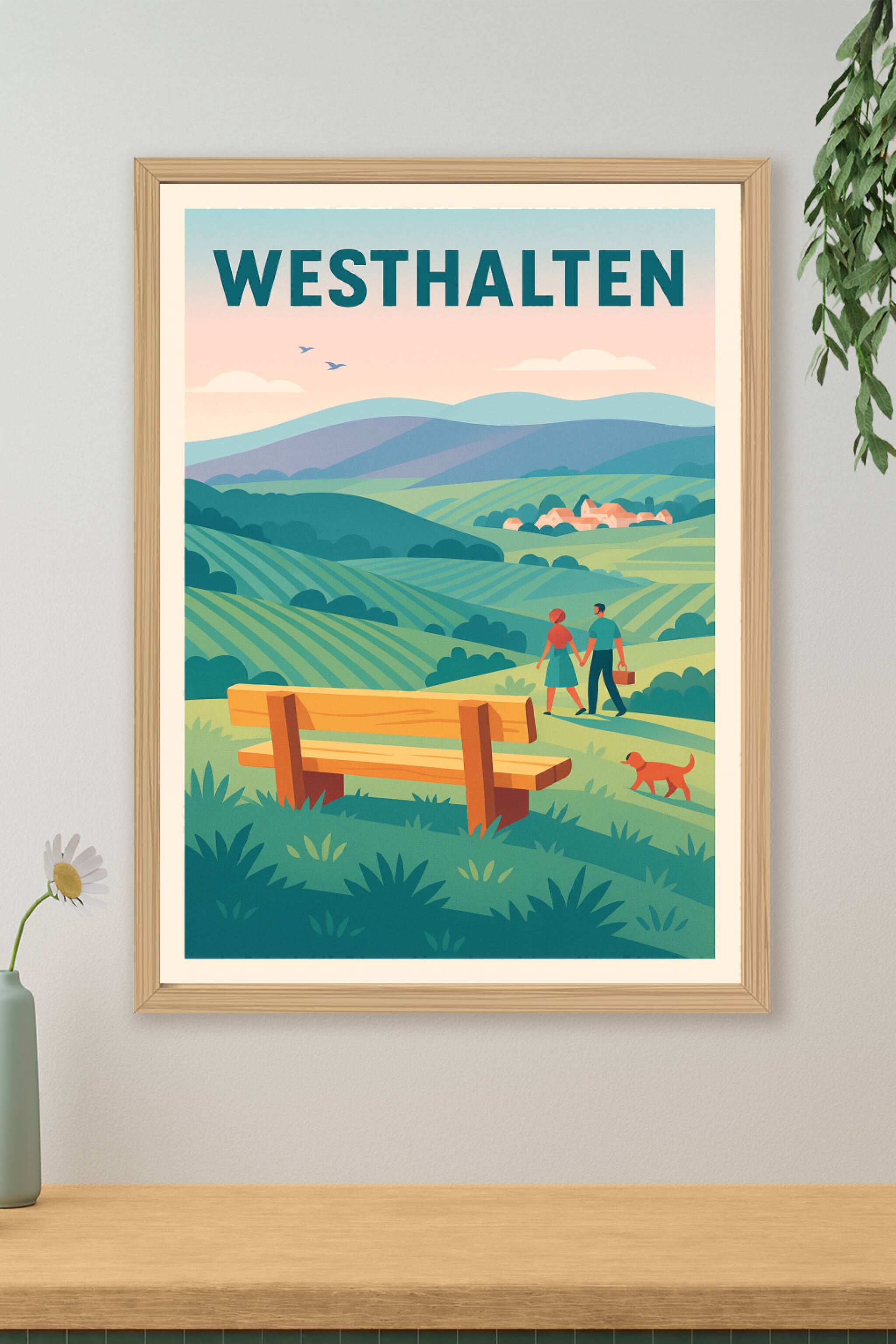 Affiche de Westhalten - Évasion bucolique au cœur des vignobles