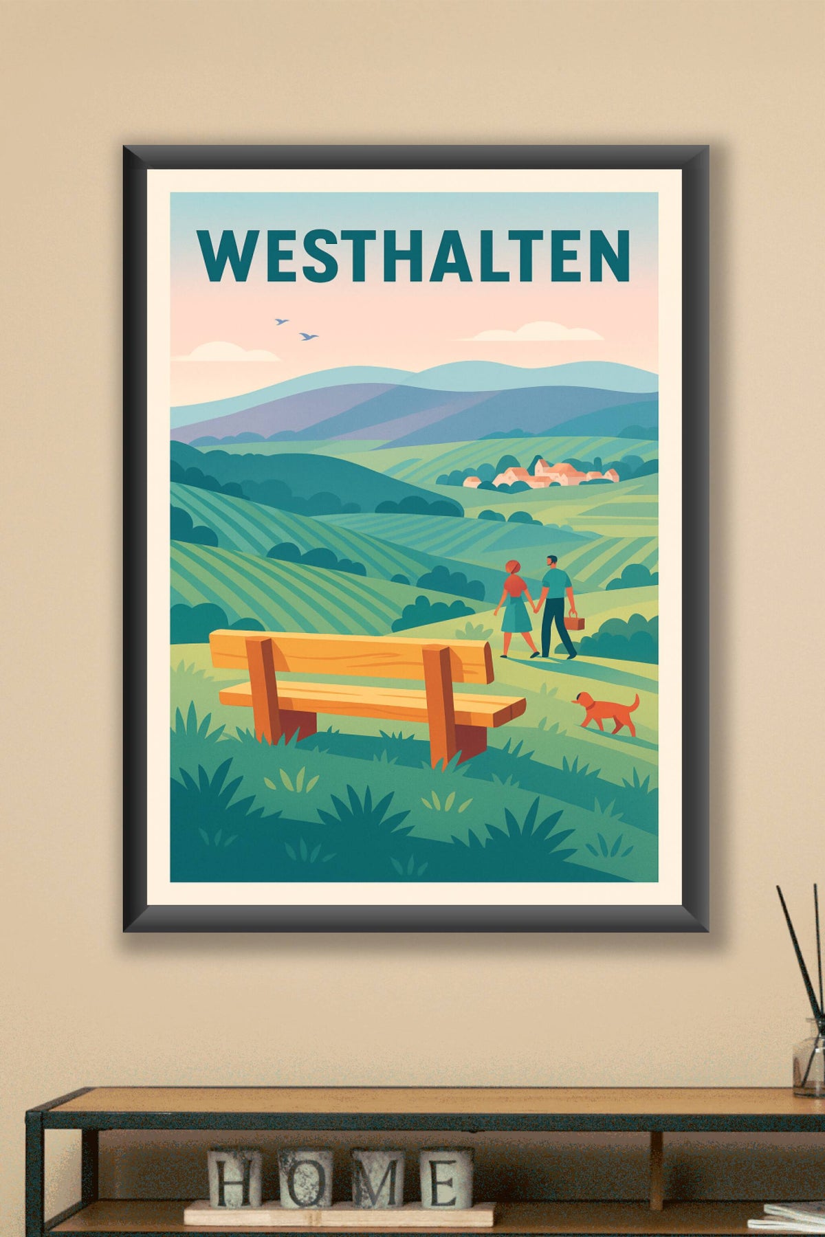 Affiche de Westhalten - Évasion bucolique au cœur des vignobles