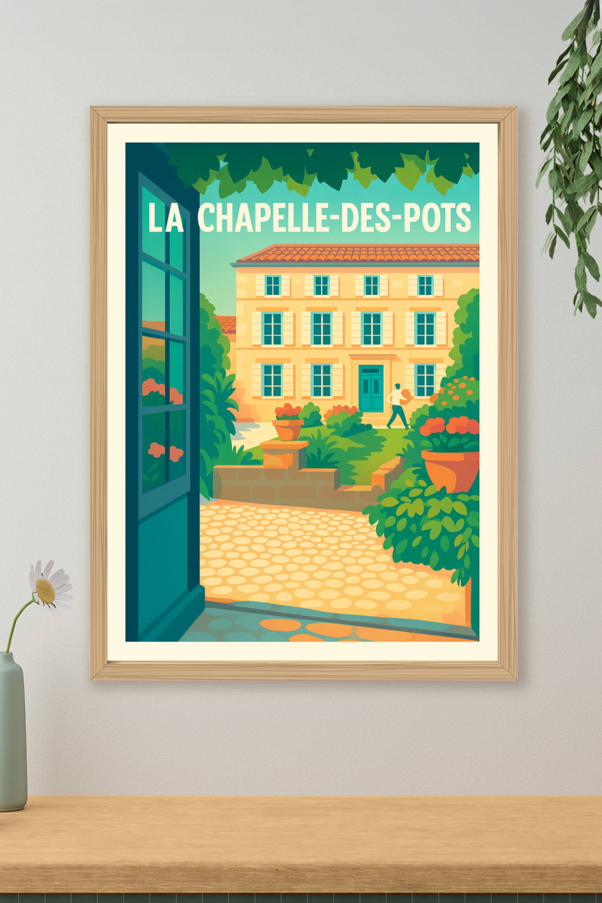 Affiche de La Chapelle-des-Pots - Charme Provençal et Vues Bucoliques