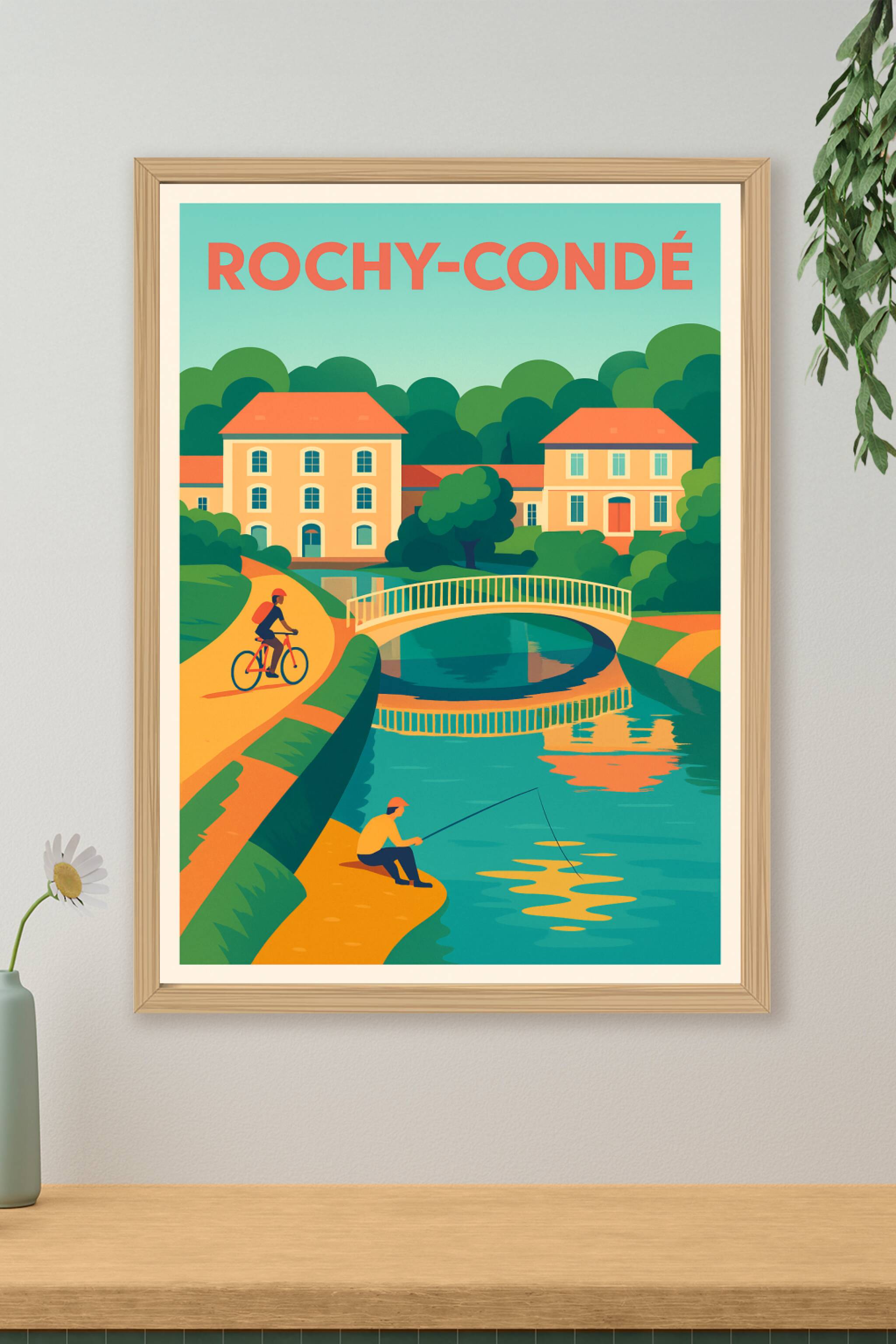 Affiche de Rochy-Condé - Une escapade paisible au fil de l'eau