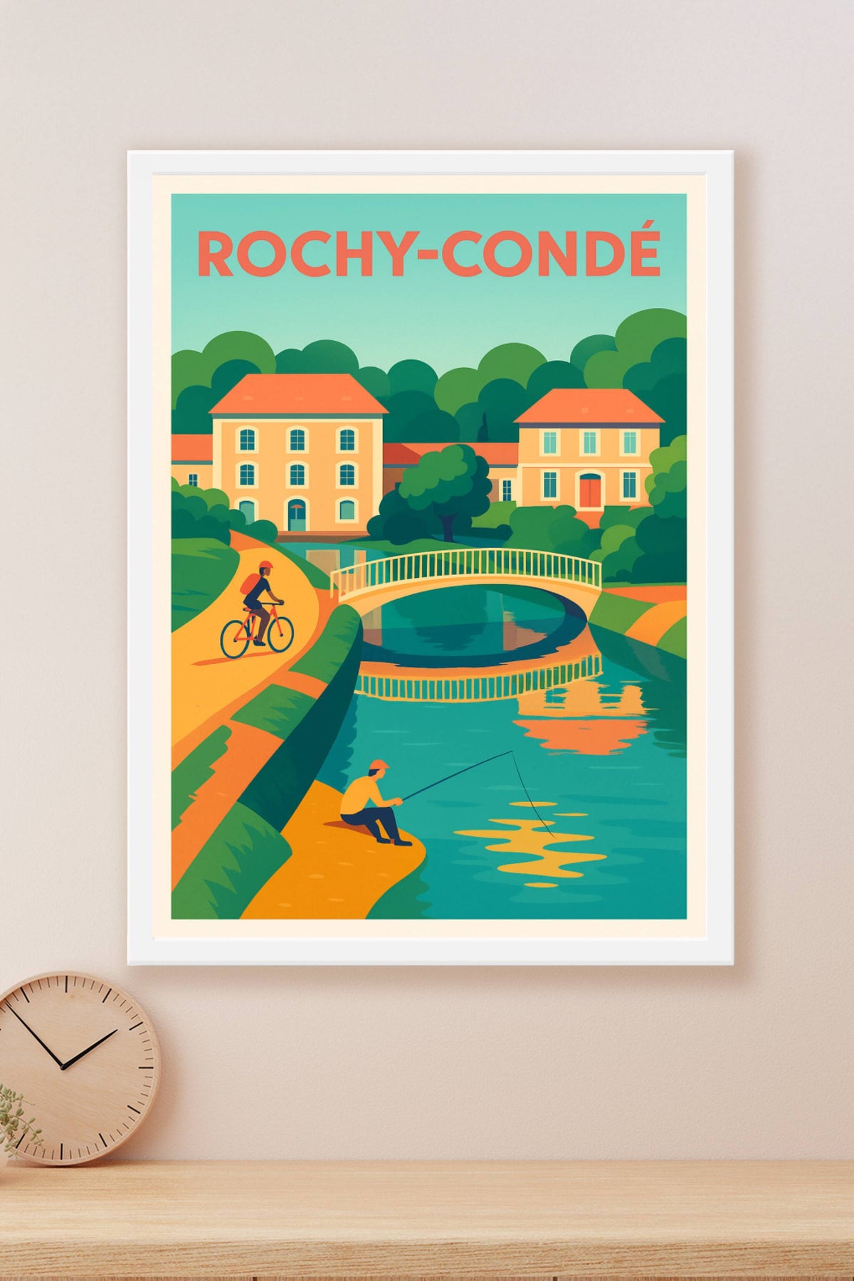 Affiche de Rochy-Condé - Une escapade paisible au fil de l'eau