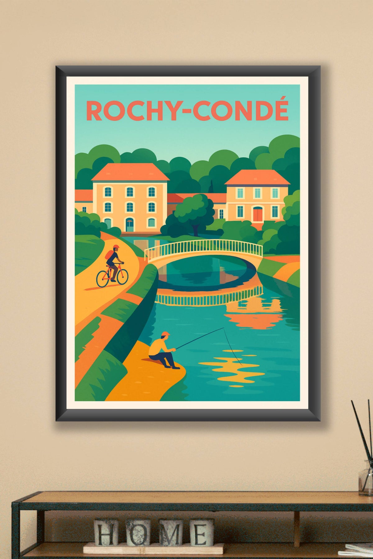 Affiche de Rochy-Condé - Une escapade paisible au fil de l'eau