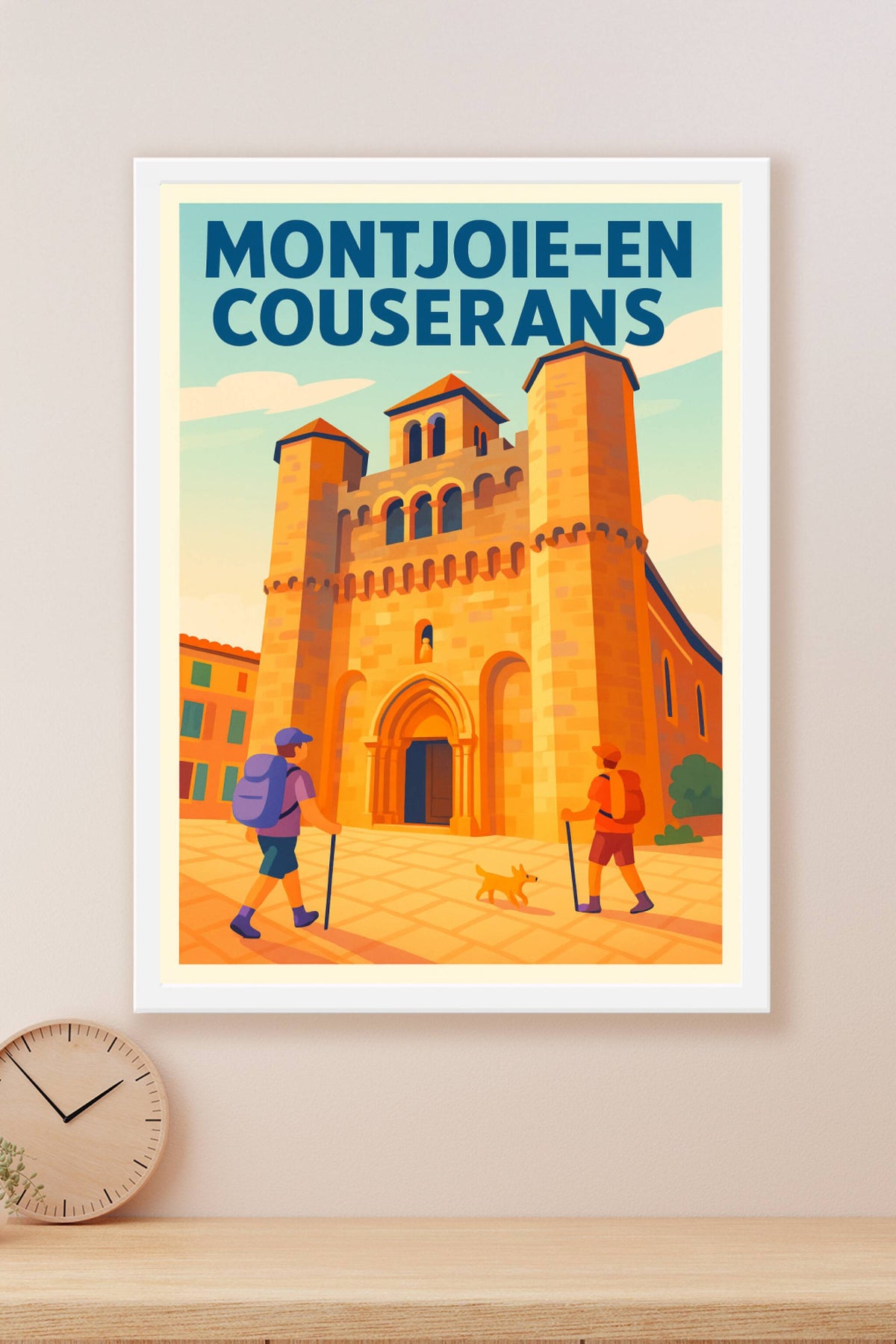 Affiche de Montjoie-en-Couserans - Au cœur du patrimoine historique