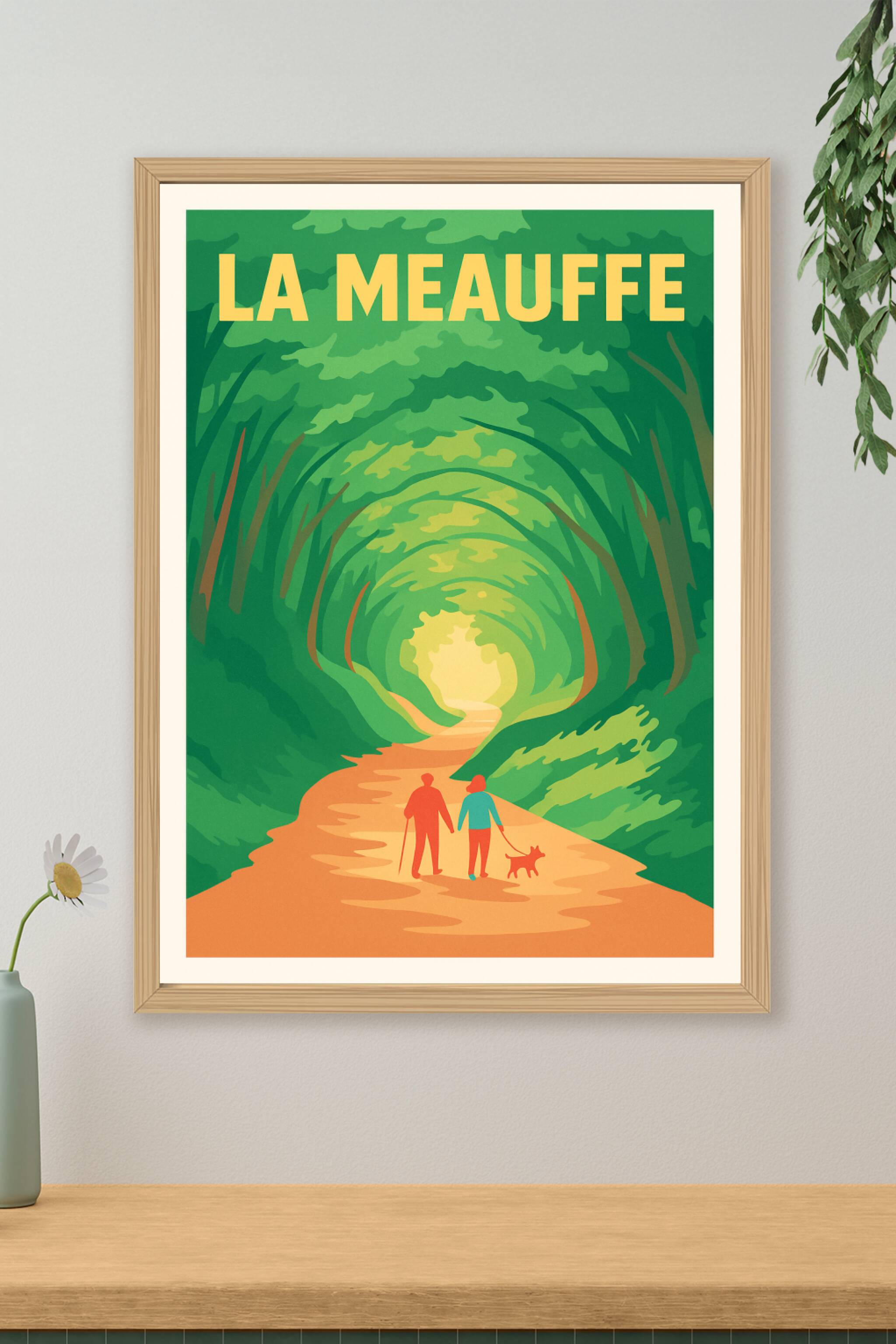 Affiche de La Meauffe - Promenade au cœur de la nature apaisante