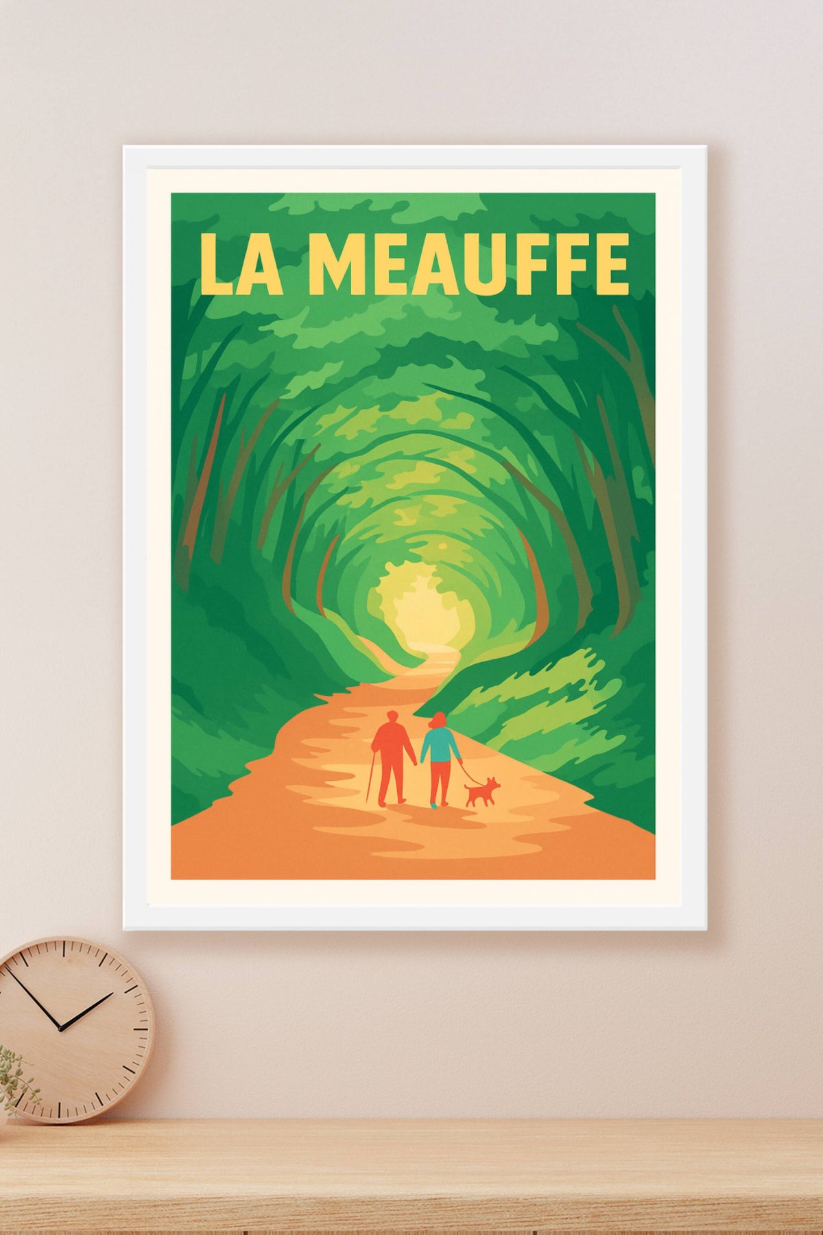 Affiche de La Meauffe - Promenade au cœur de la nature apaisante