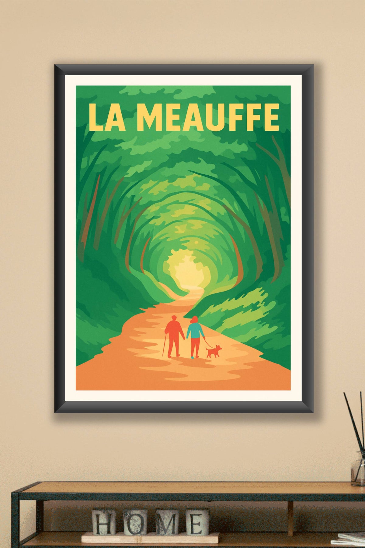 Affiche de La Meauffe - Promenade au cœur de la nature apaisante