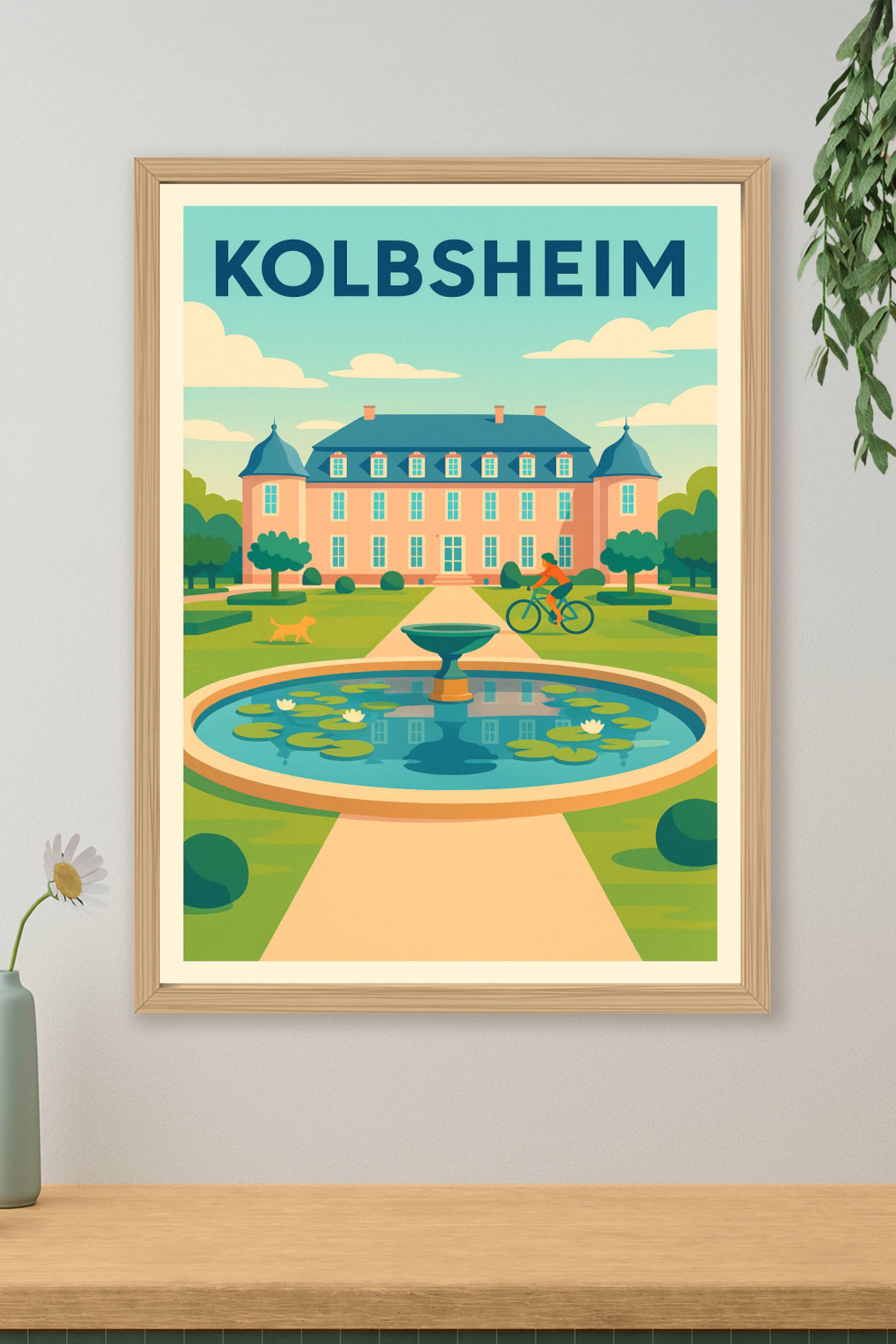 Affiche de Kolbsheim - Un havre de paix entre nature et architecture