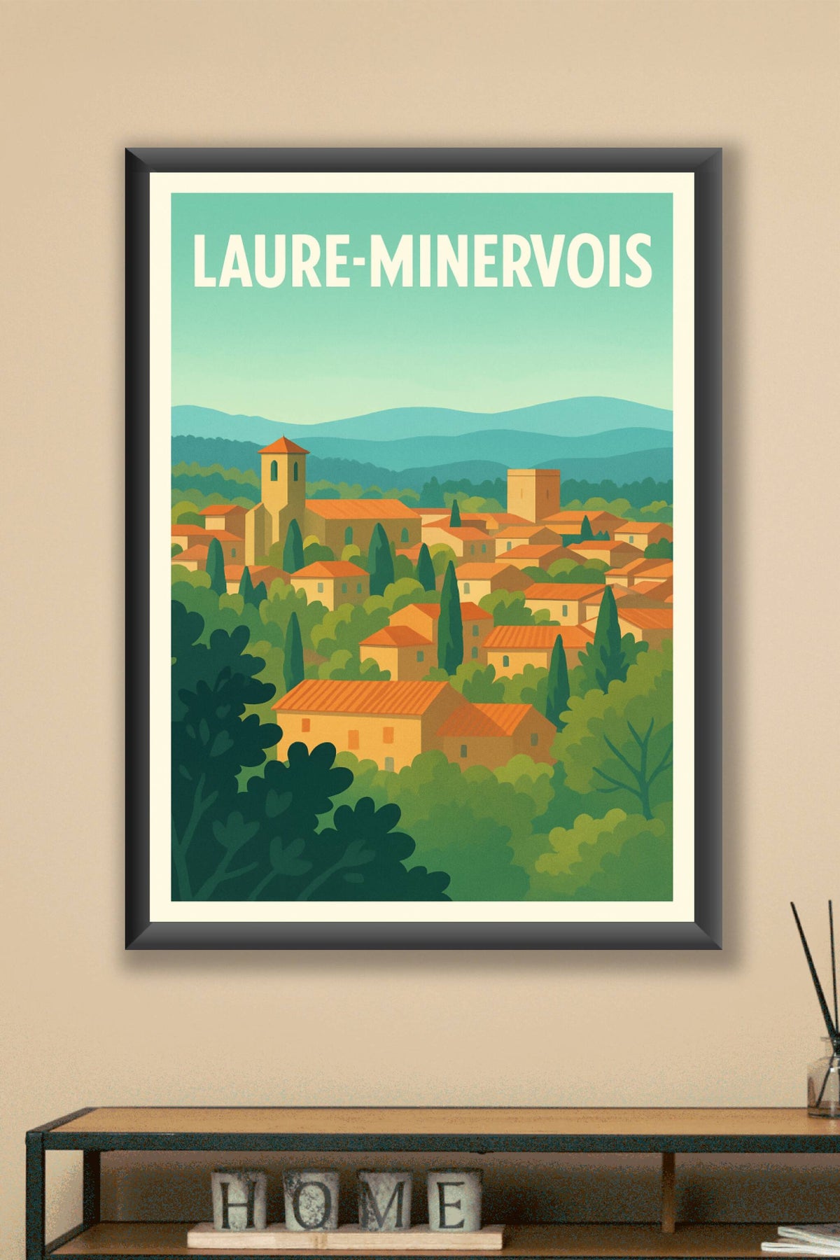 Affiche de Laure-Minervois - Évasion au cœur du Minervois