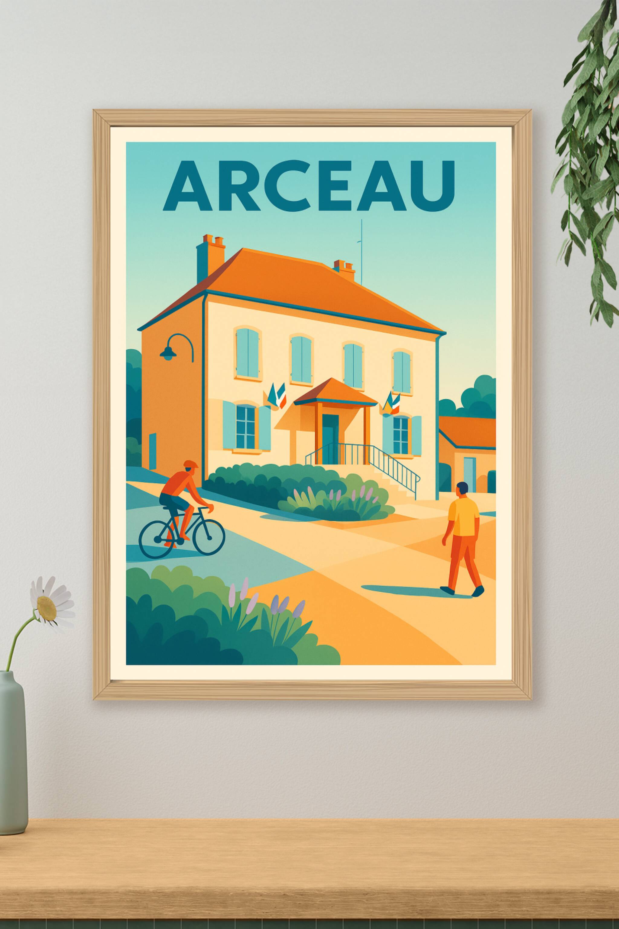 Affiche de Arceau - Charme et sérénité en Bourgogne