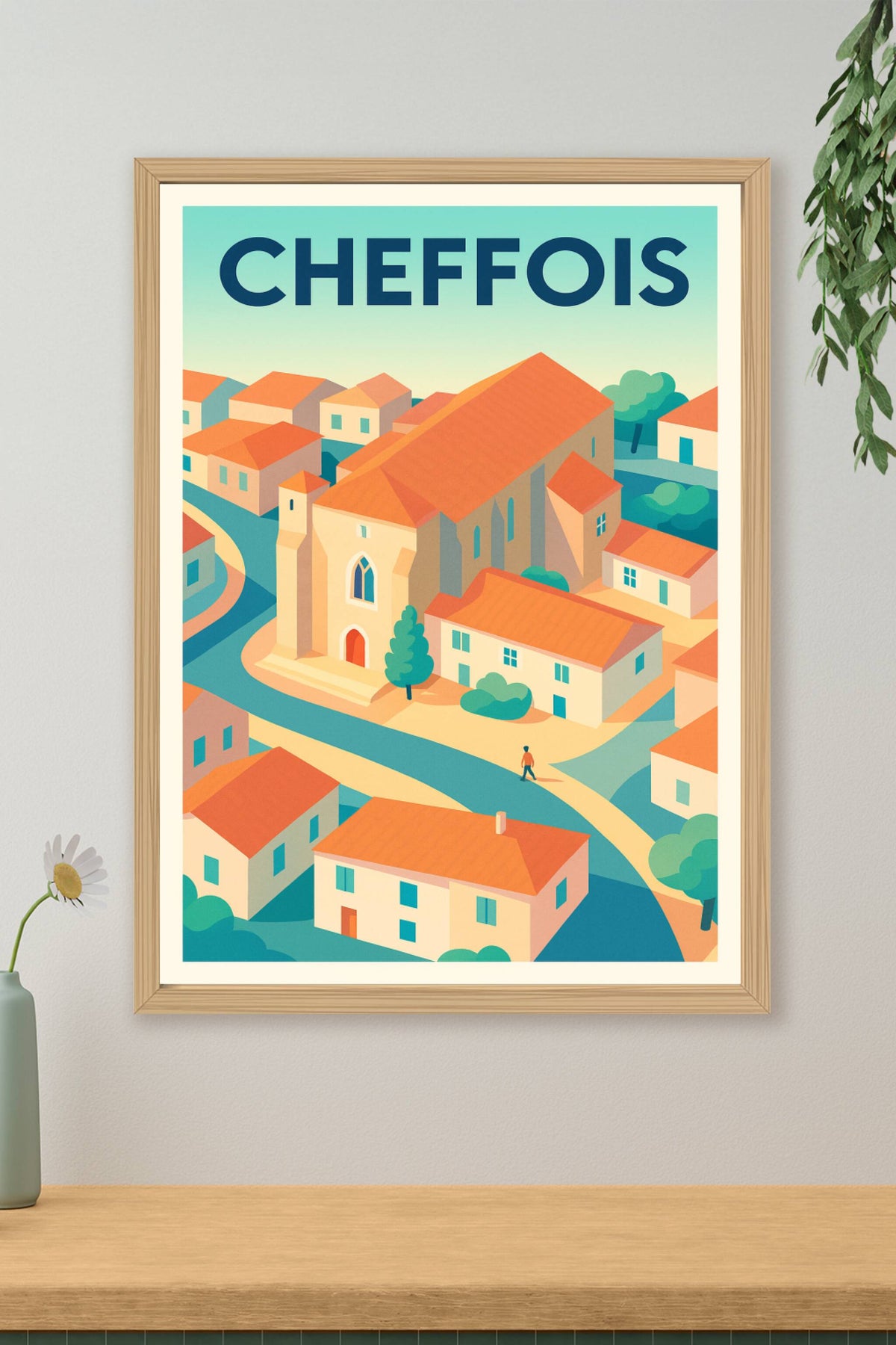 Affiche de Cheffois - Charme et Sérénité au Cœur du Village