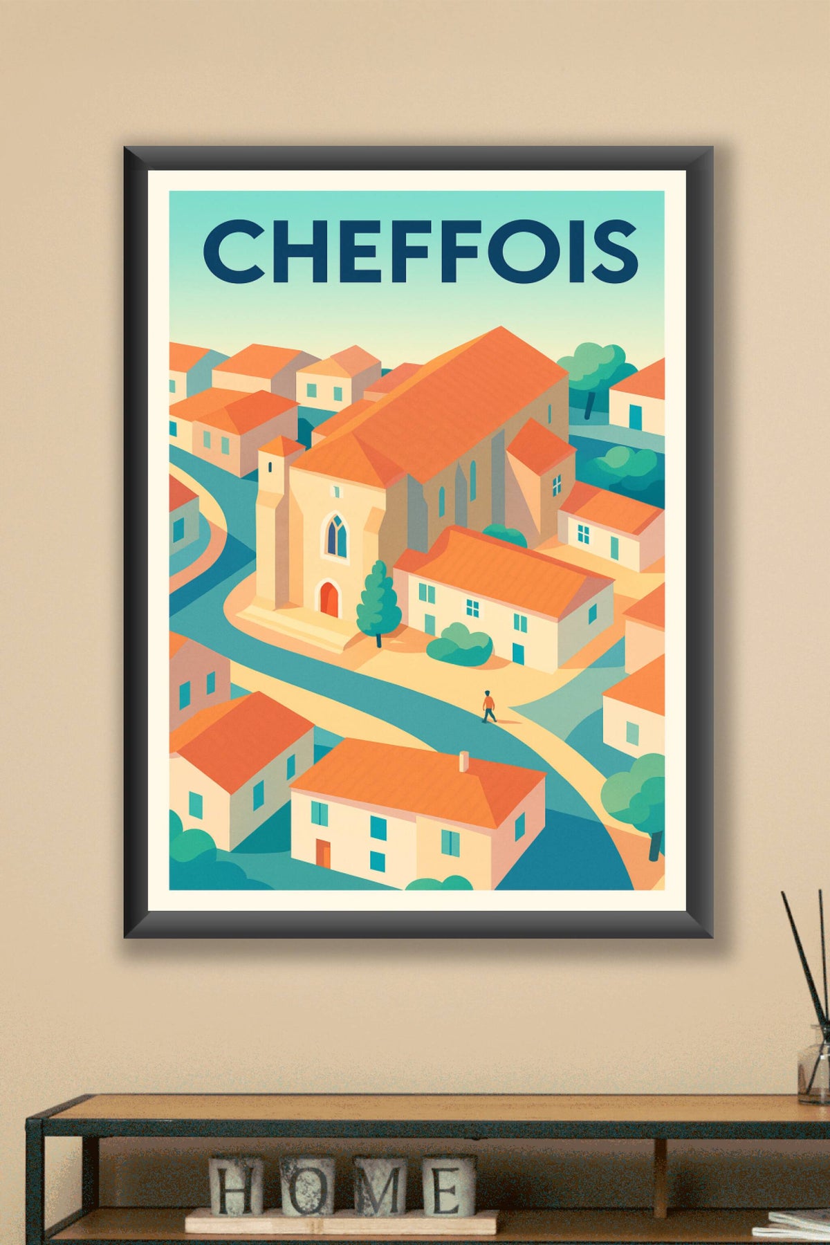 Affiche de Cheffois - Charme et Sérénité au Cœur du Village