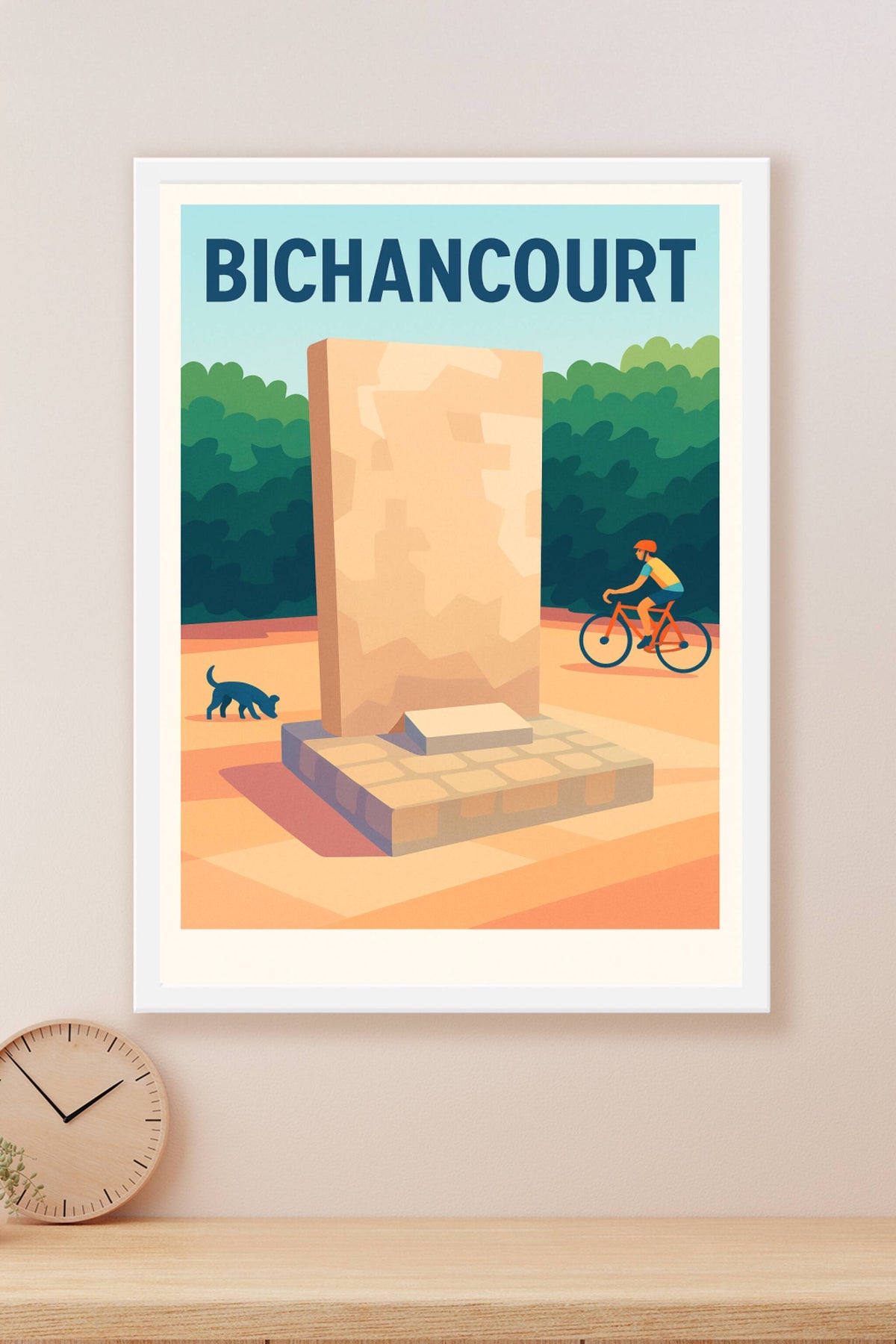 Affiche de Bichancourt - Une balade paisible entre nature et histoire