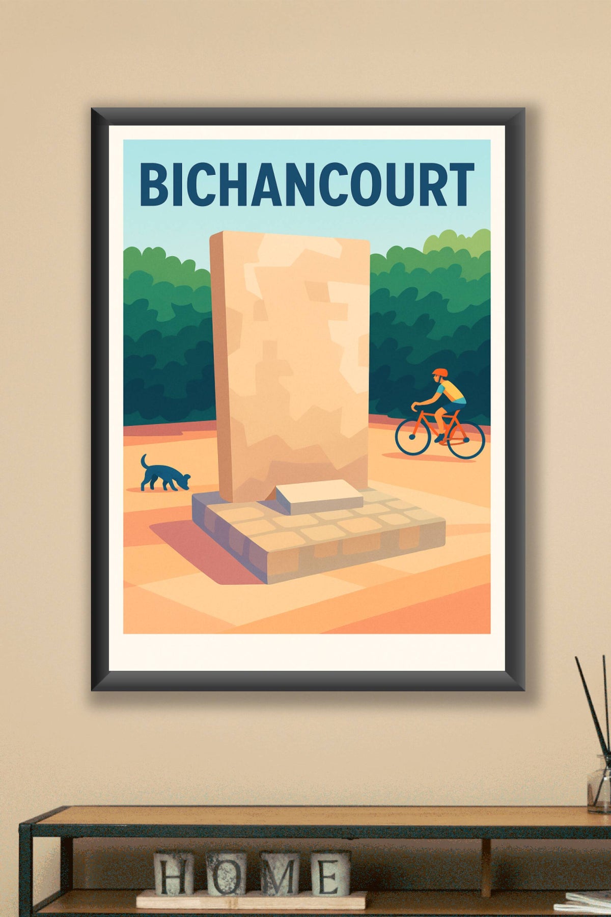 Affiche de Bichancourt - Une balade paisible entre nature et histoire