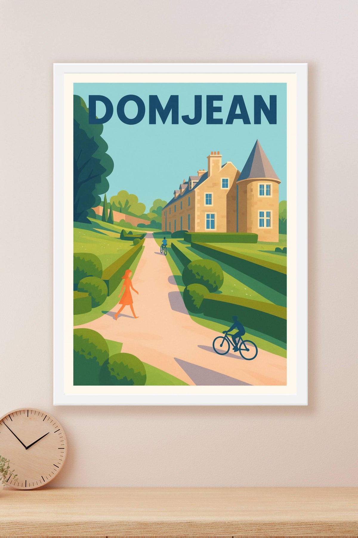 Affiche de Domjean - Promenade bucolique au cœur du patrimoine