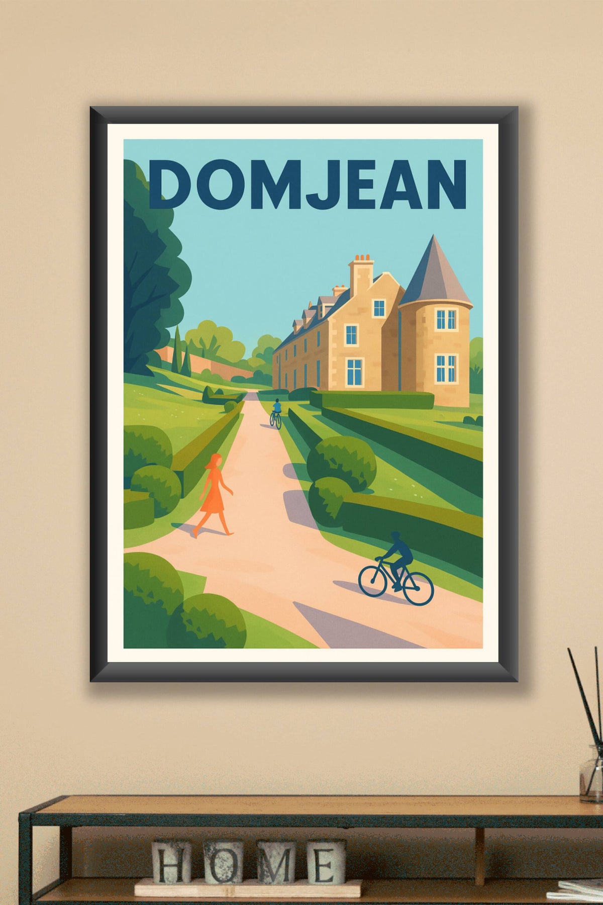 Affiche de Domjean - Promenade bucolique au cœur du patrimoine