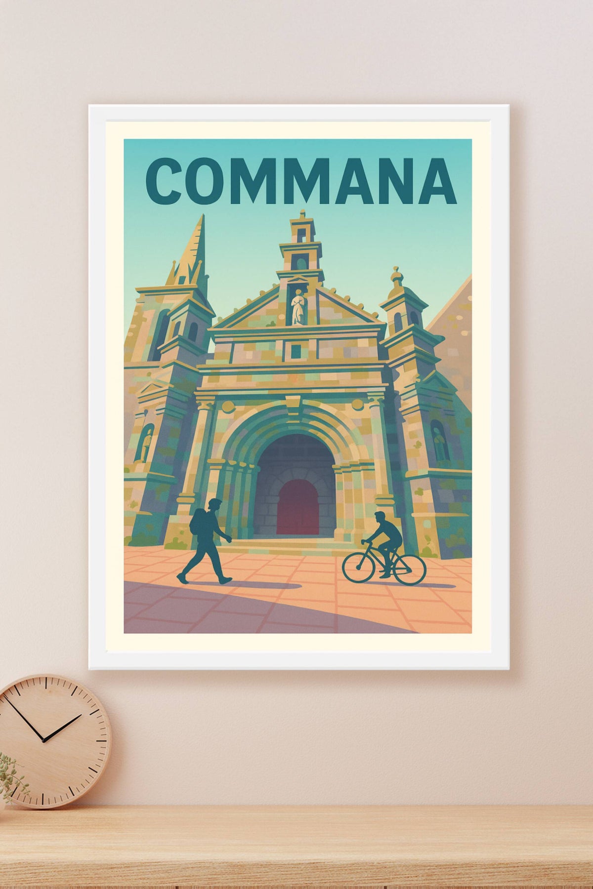 Affiche de Commana - L'élégance historique au cœur de la Bretagne