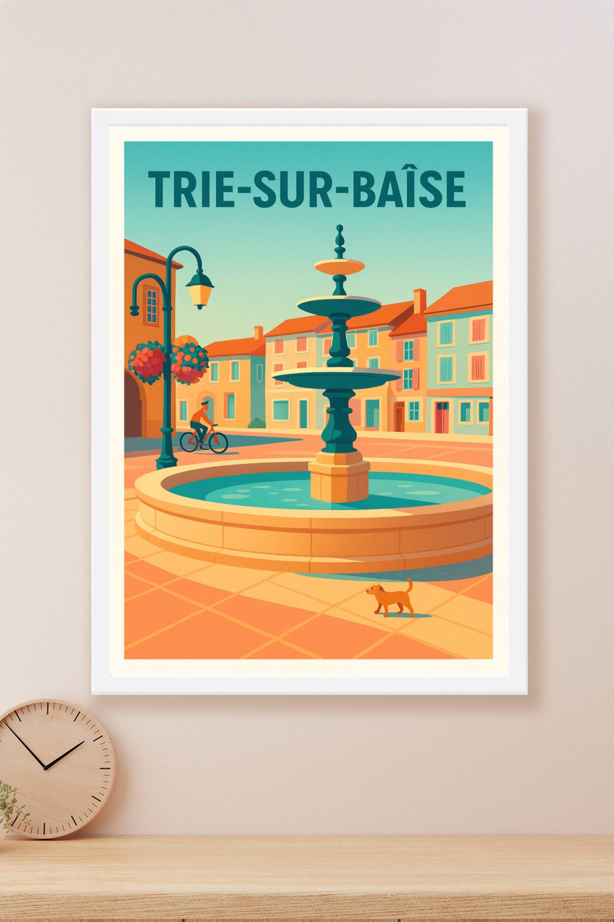 Affiche de Trie-sur-Baïse - Charme et tranquillité au cœur du village
