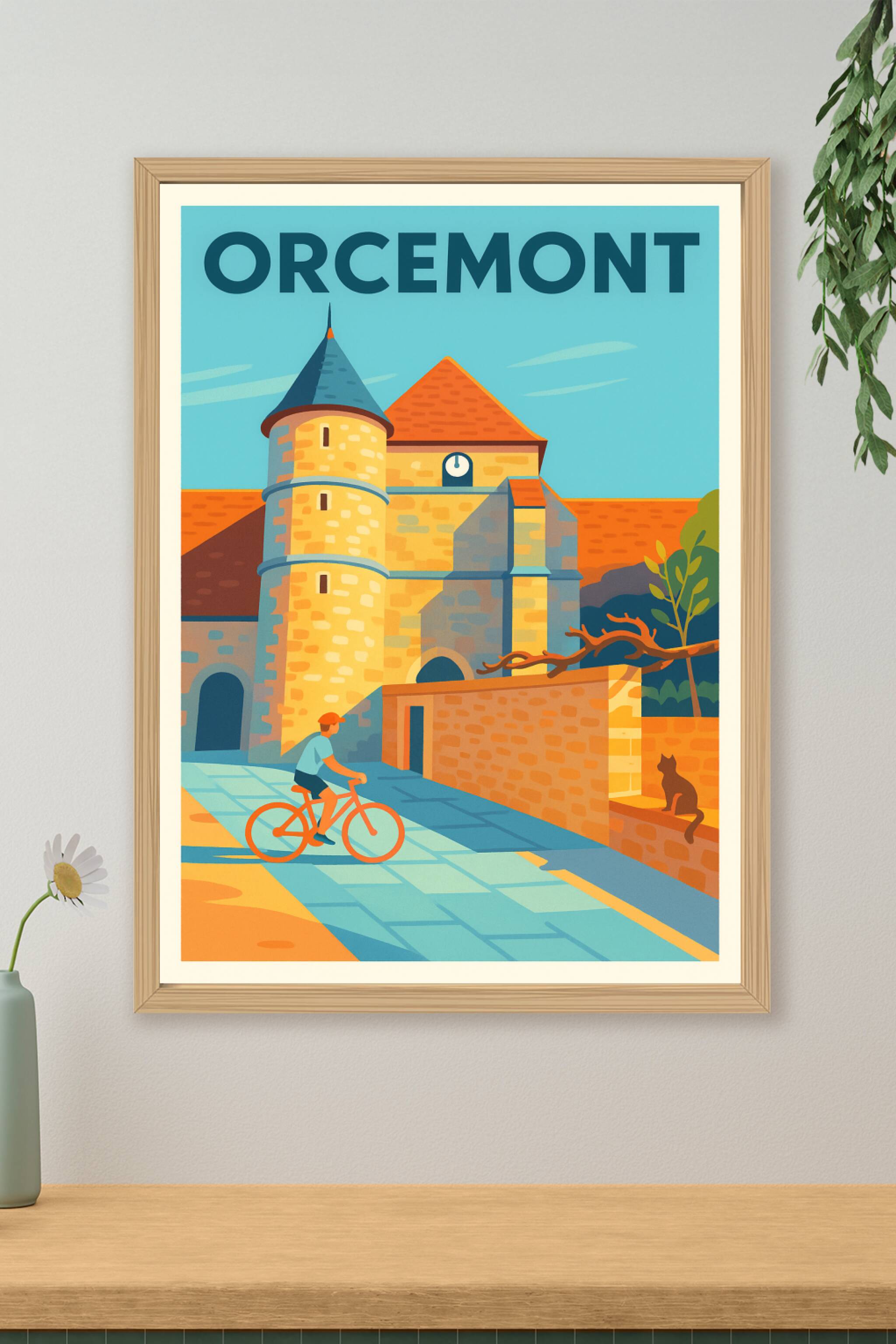 Affiche de Orcemont - Charme et sérénité au cœur du patrimoine