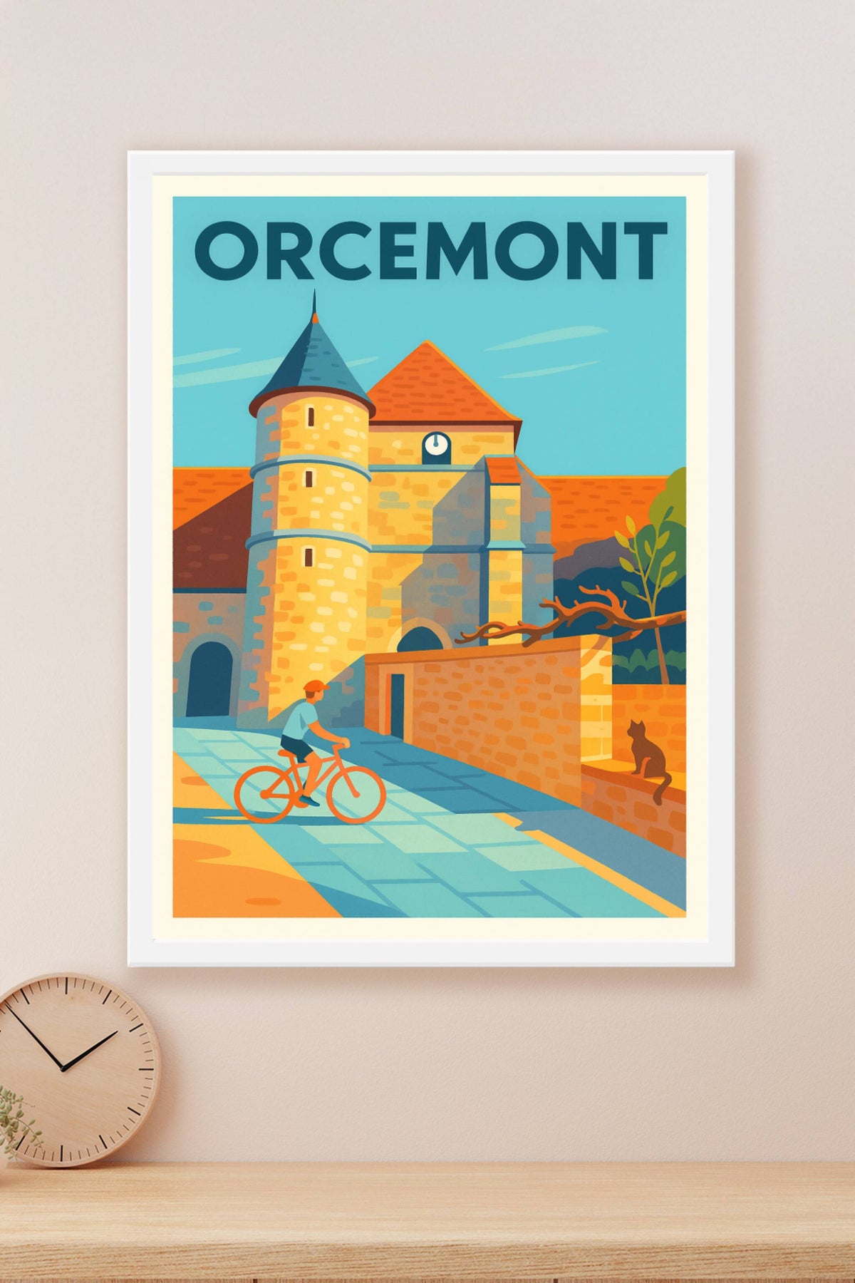 Affiche de Orcemont - Charme et sérénité au cœur du patrimoine