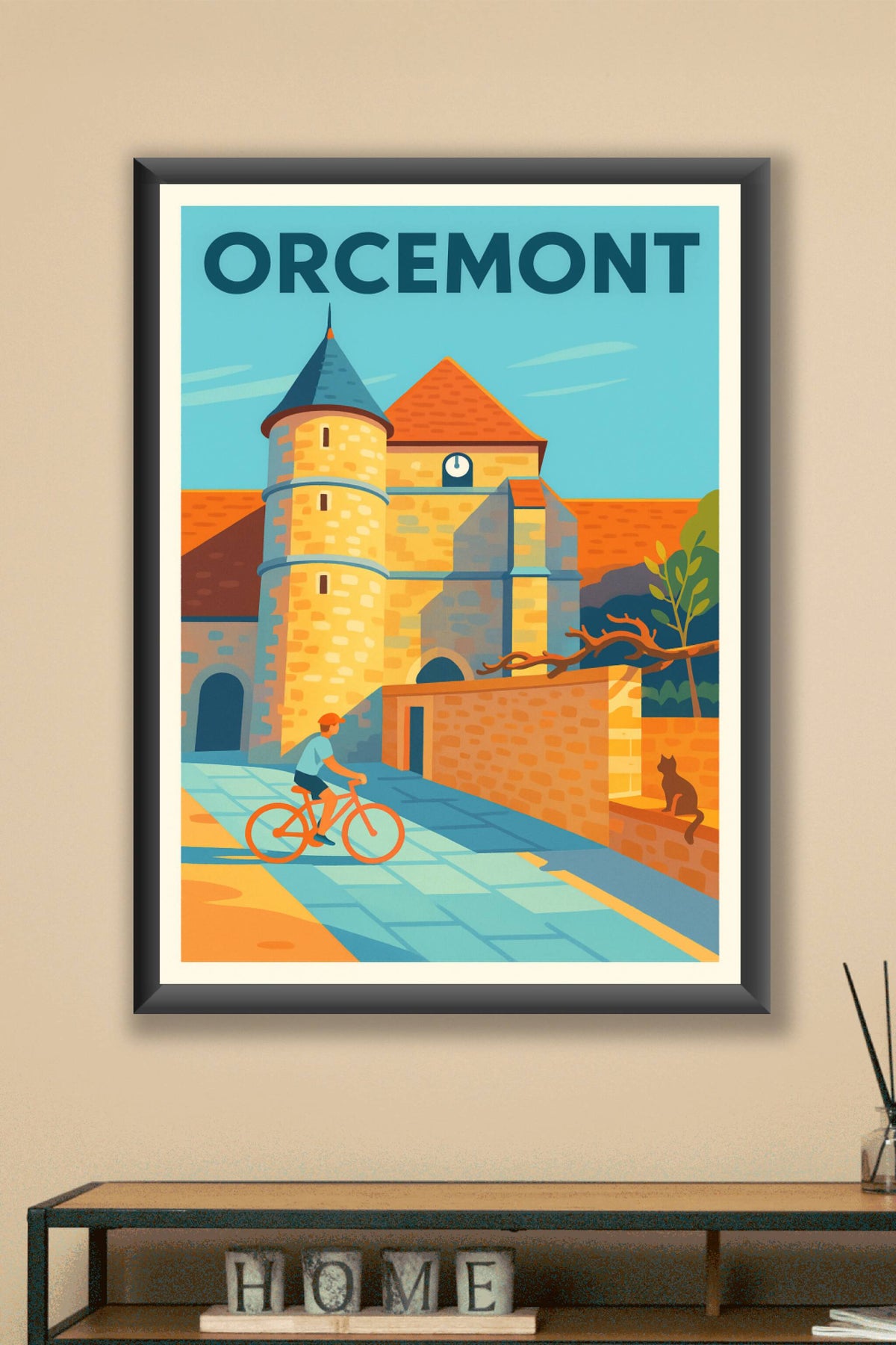 Affiche de Orcemont - Charme et sérénité au cœur du patrimoine