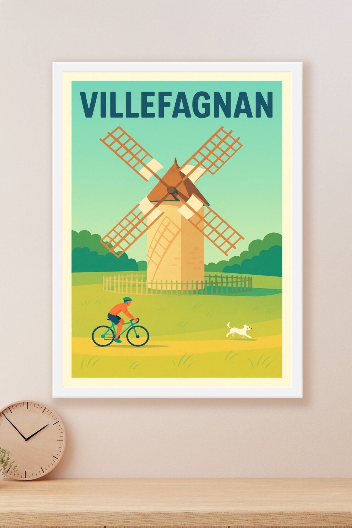 Affiche de Villefagnan - Charme bucolique et douceur de vivre