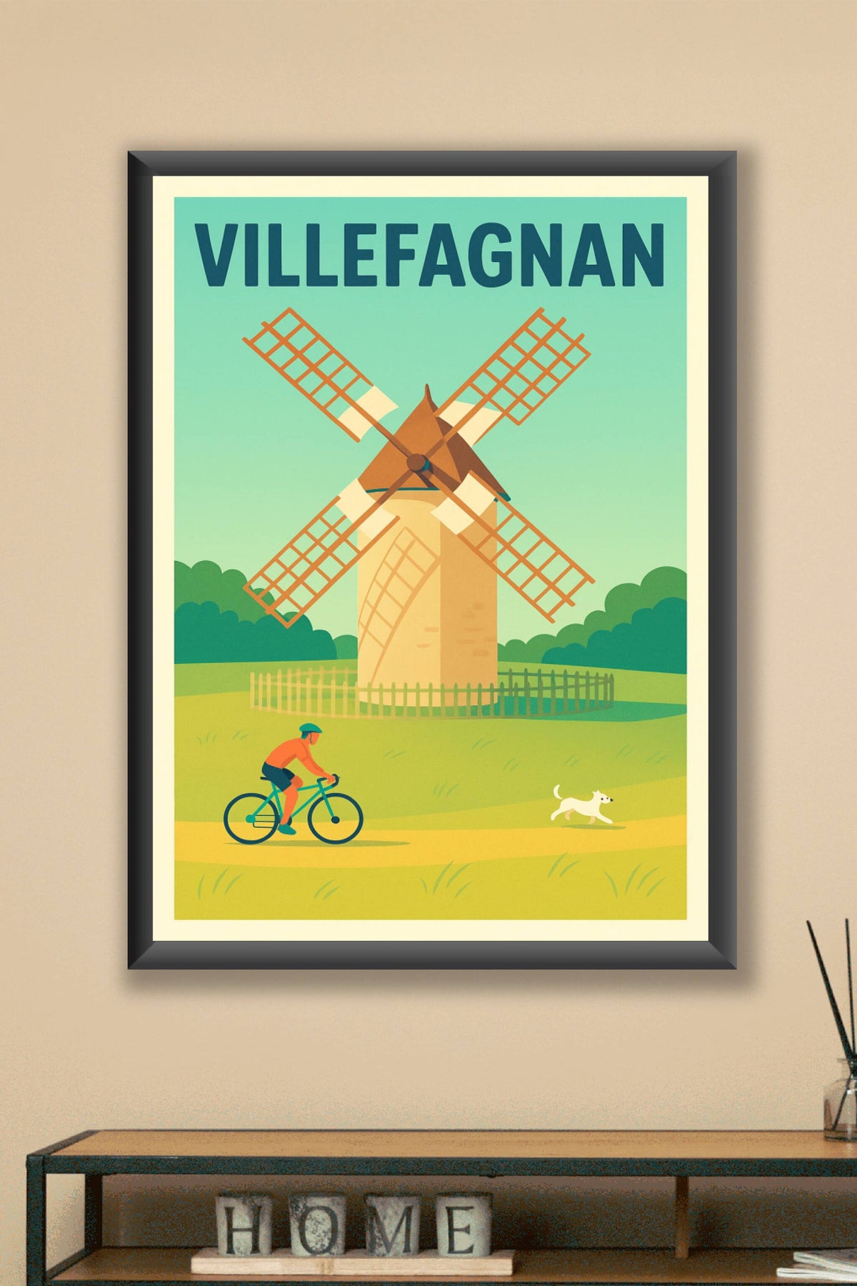 Affiche de Villefagnan - Charme bucolique et douceur de vivre