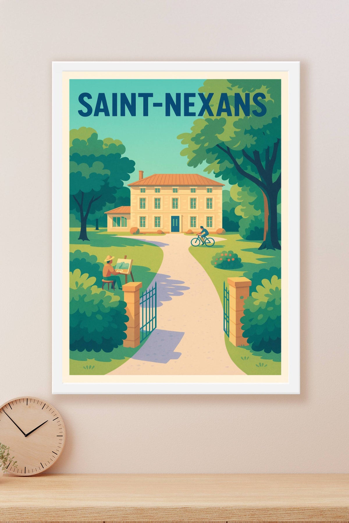 Affiche de Saint-Nexans - Charme bucolique et sérénité
