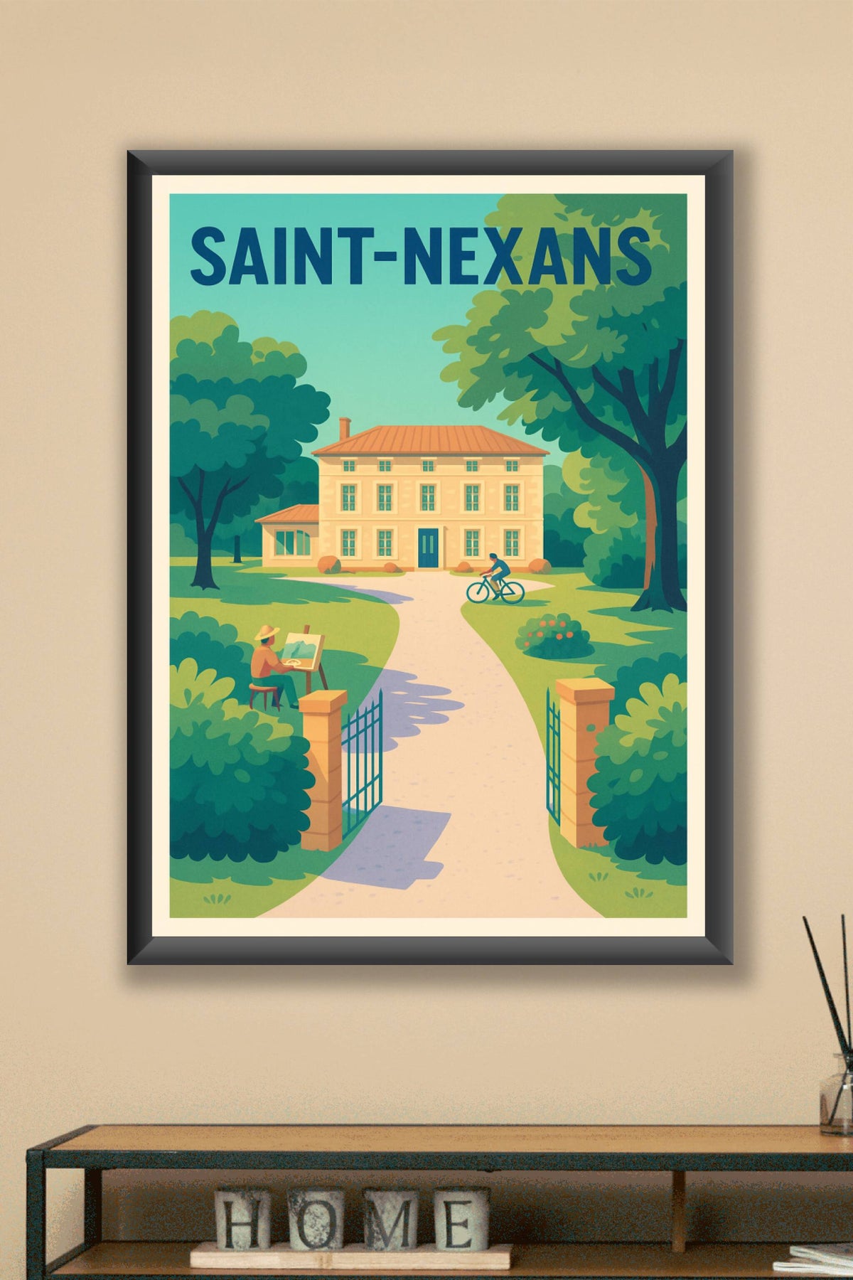 Affiche de Saint-Nexans - Charme bucolique et sérénité