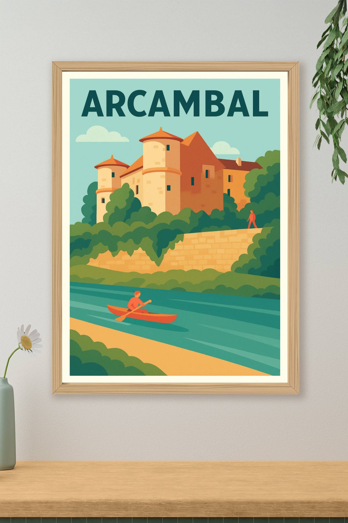 Affiche de Arcambal - Le charme historique au fil de l'eau