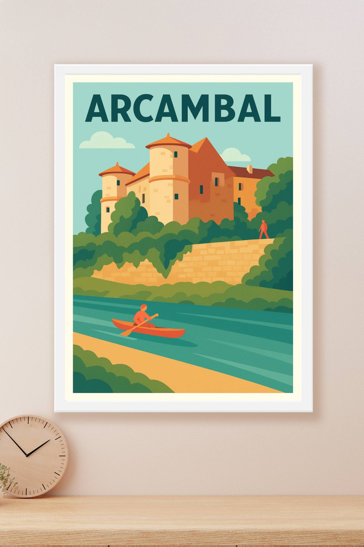 Affiche de Arcambal - Le charme historique au fil de l'eau