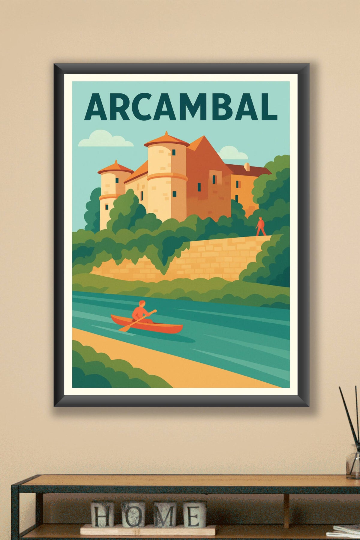 Affiche de Arcambal - Le charme historique au fil de l'eau