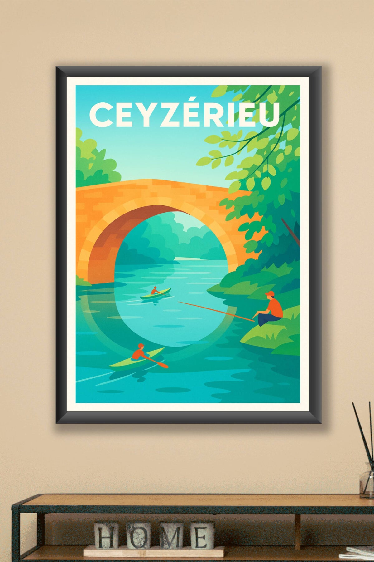 Affiche de Ceyzérieu - Évasion nature au fil de l'eau