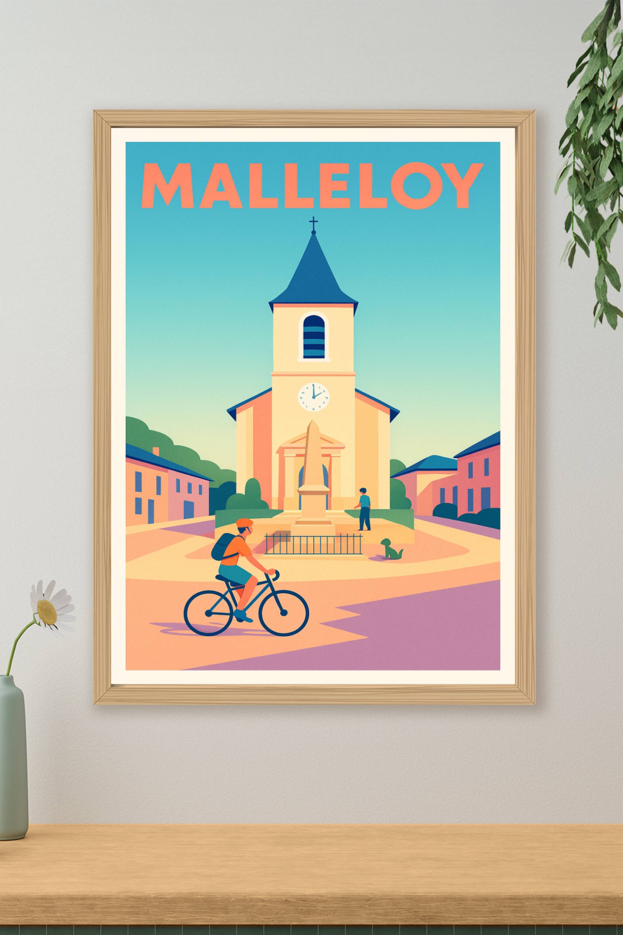 Affiche de Malleloy - L'Esprit paisible du village