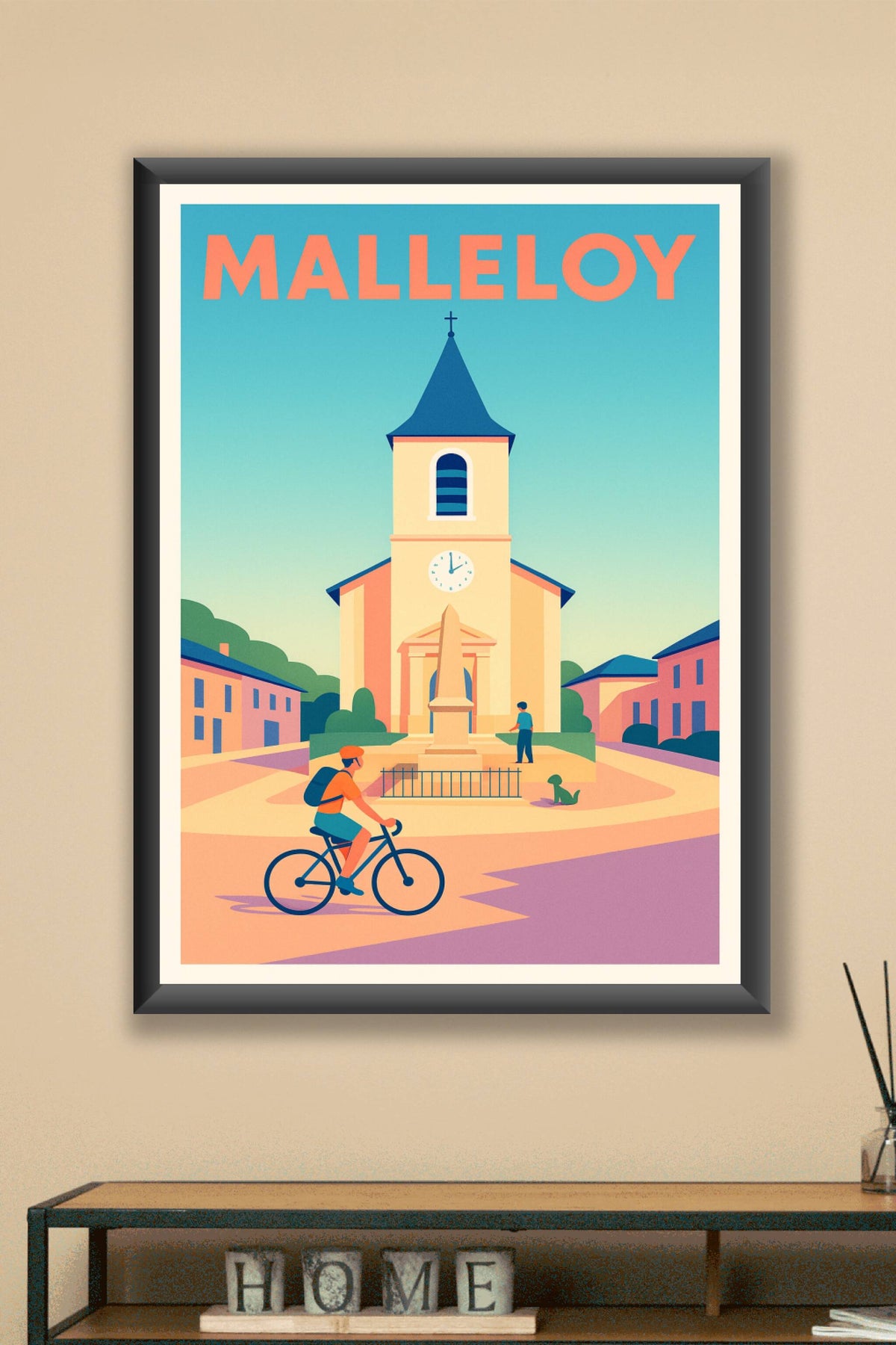 Affiche de Malleloy - L'Esprit paisible du village