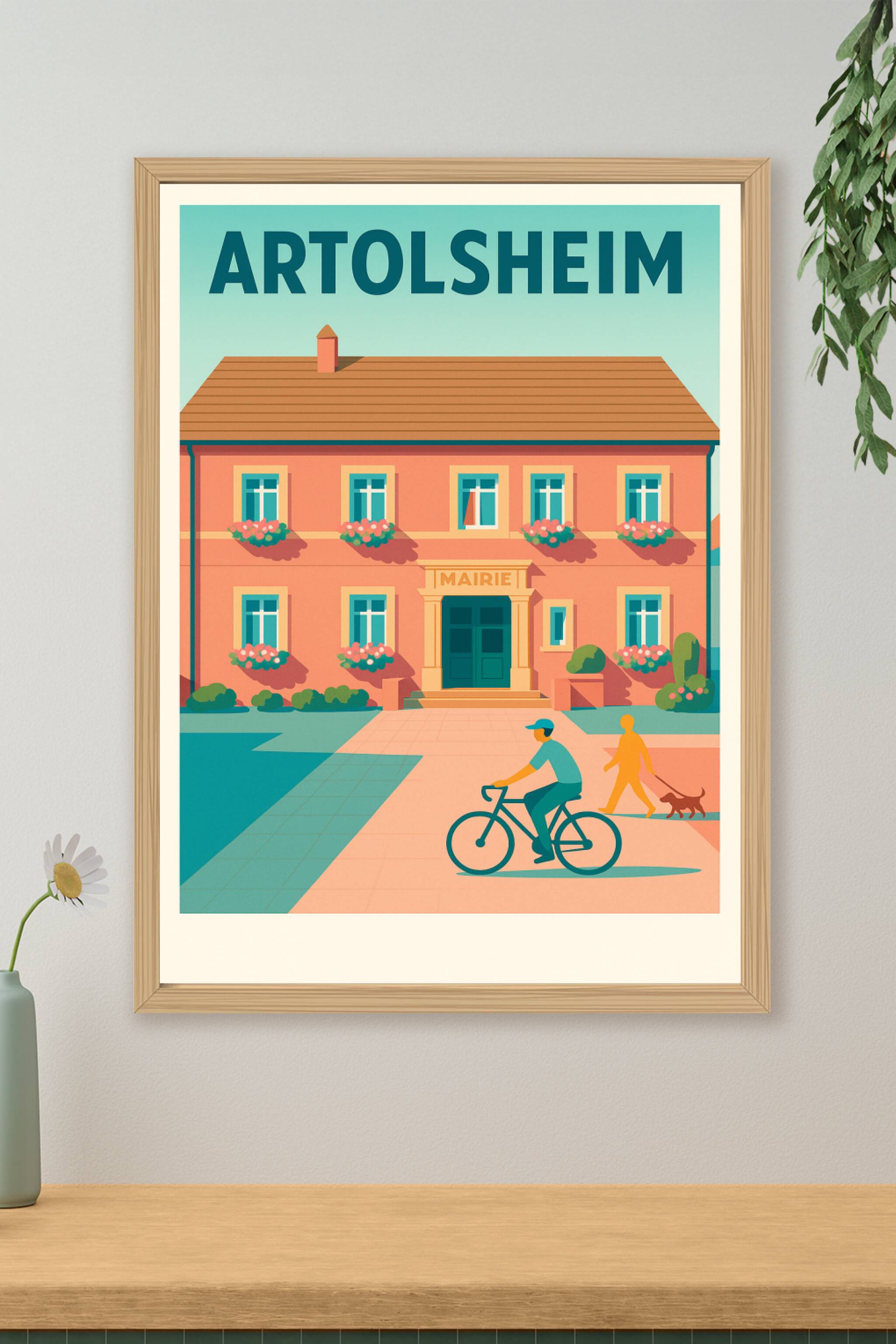 Affiche de Artolsheim - Charme et douceur au cœur du village