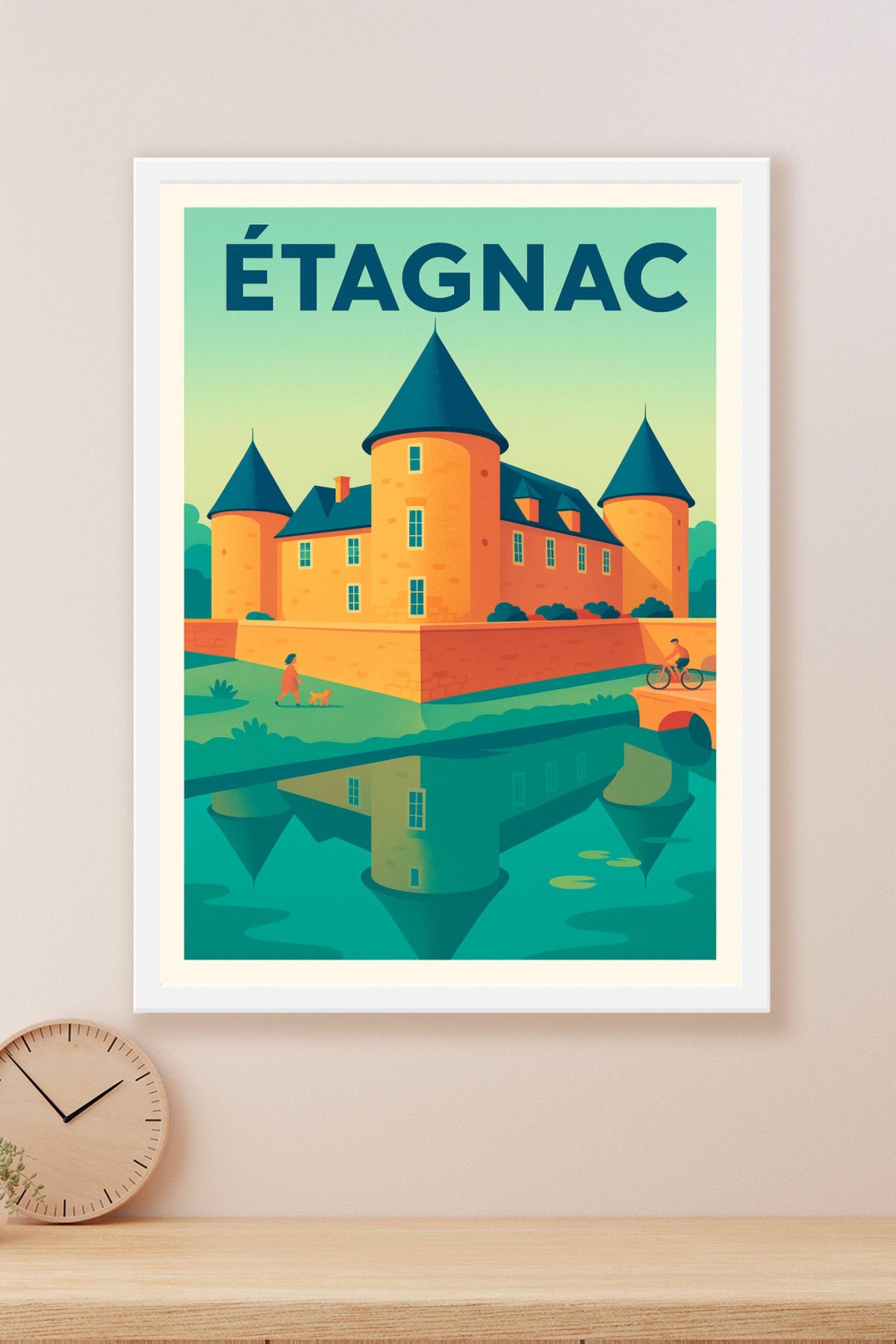 Affiche de Étagnac - Charme et sérénité au château
