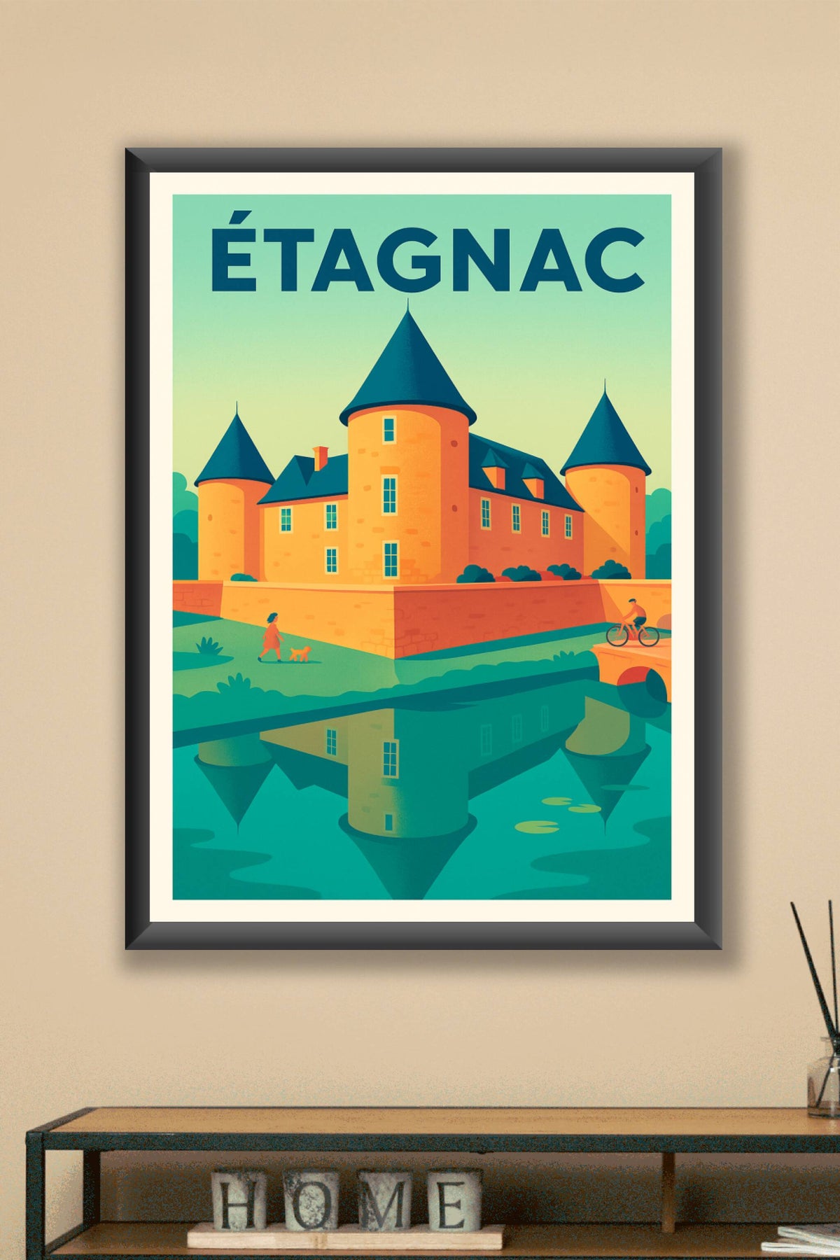 Affiche de Étagnac - Charme et sérénité au château