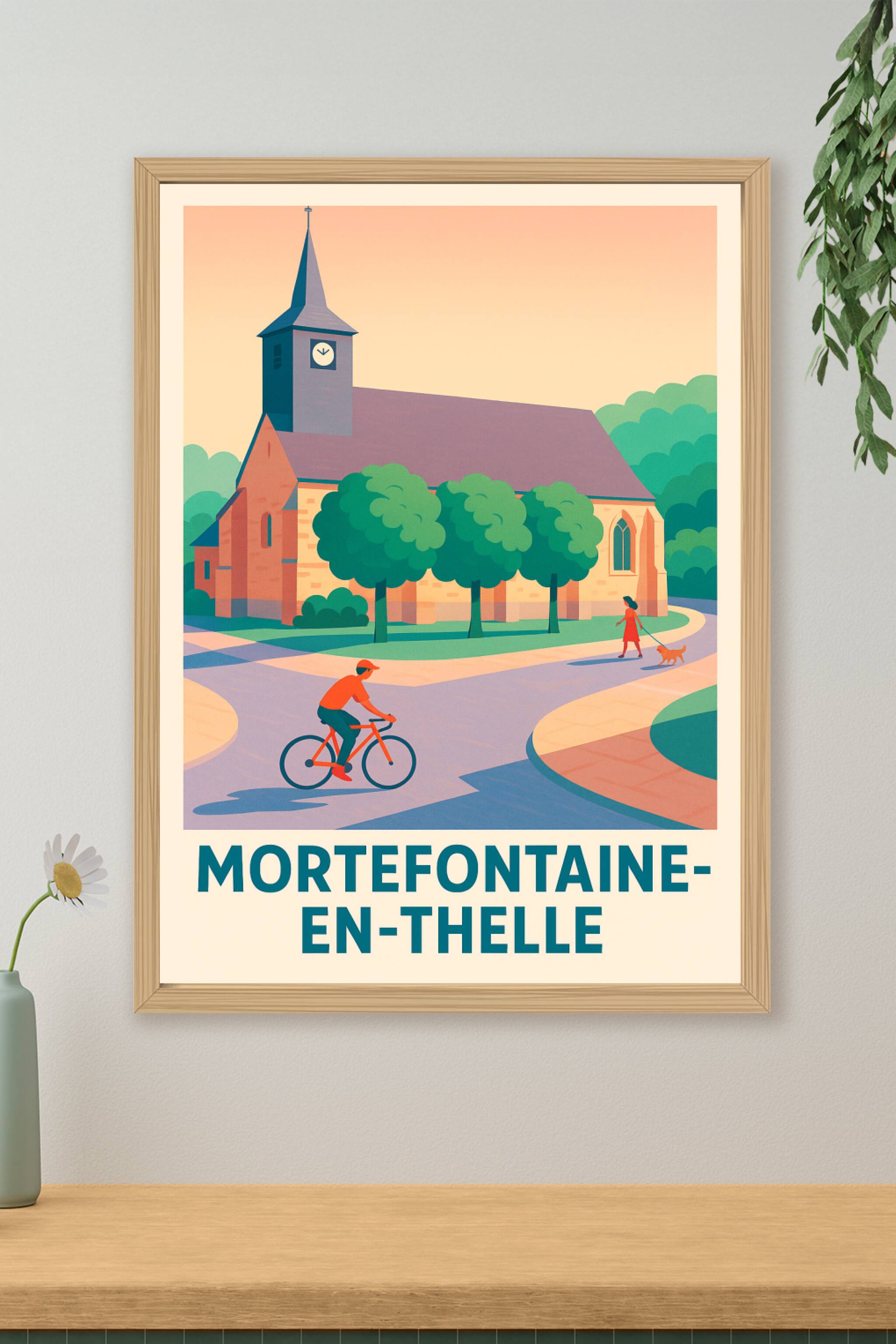 Affiche de Mortefontaine-en-Thelle - Charme et Sérénité au Village