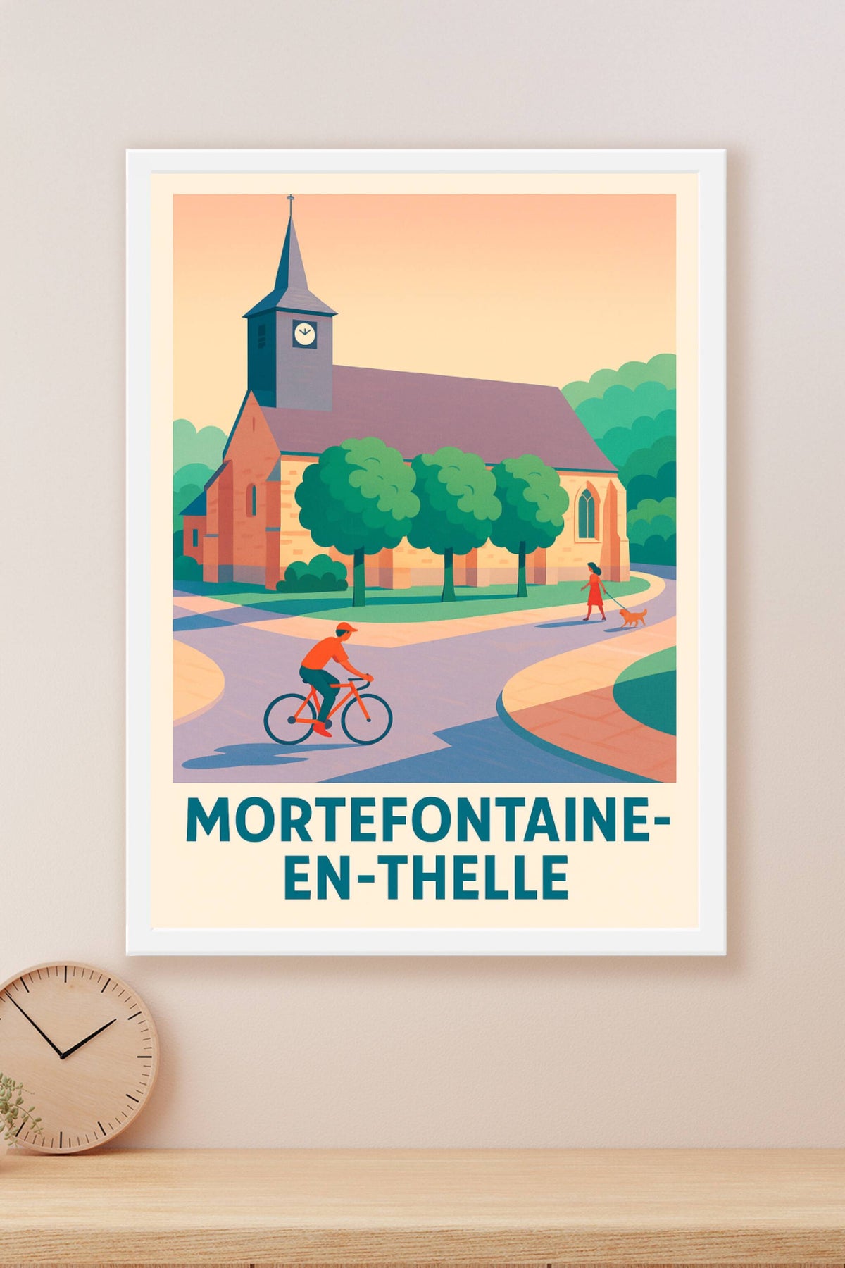 Affiche de Mortefontaine-en-Thelle - Charme et Sérénité au Village