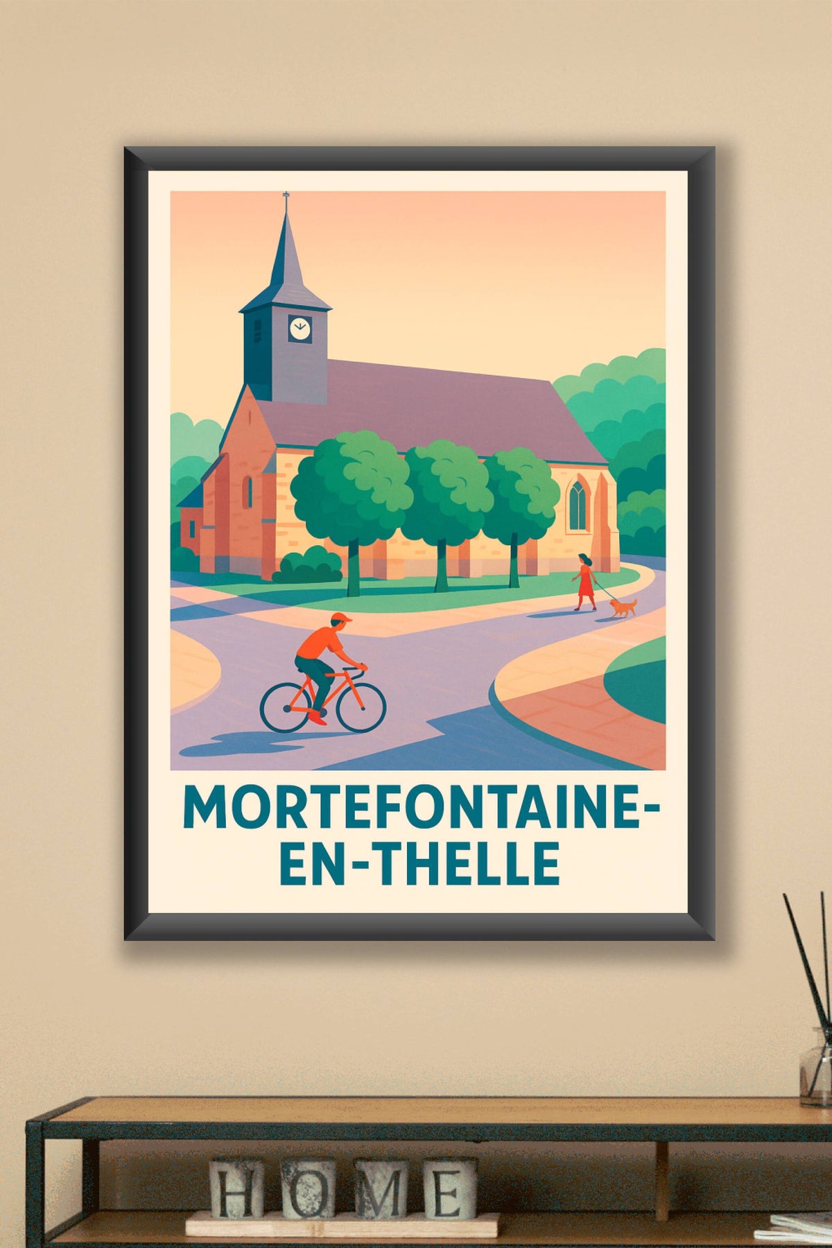 Affiche de Mortefontaine-en-Thelle - Charme et Sérénité au Village