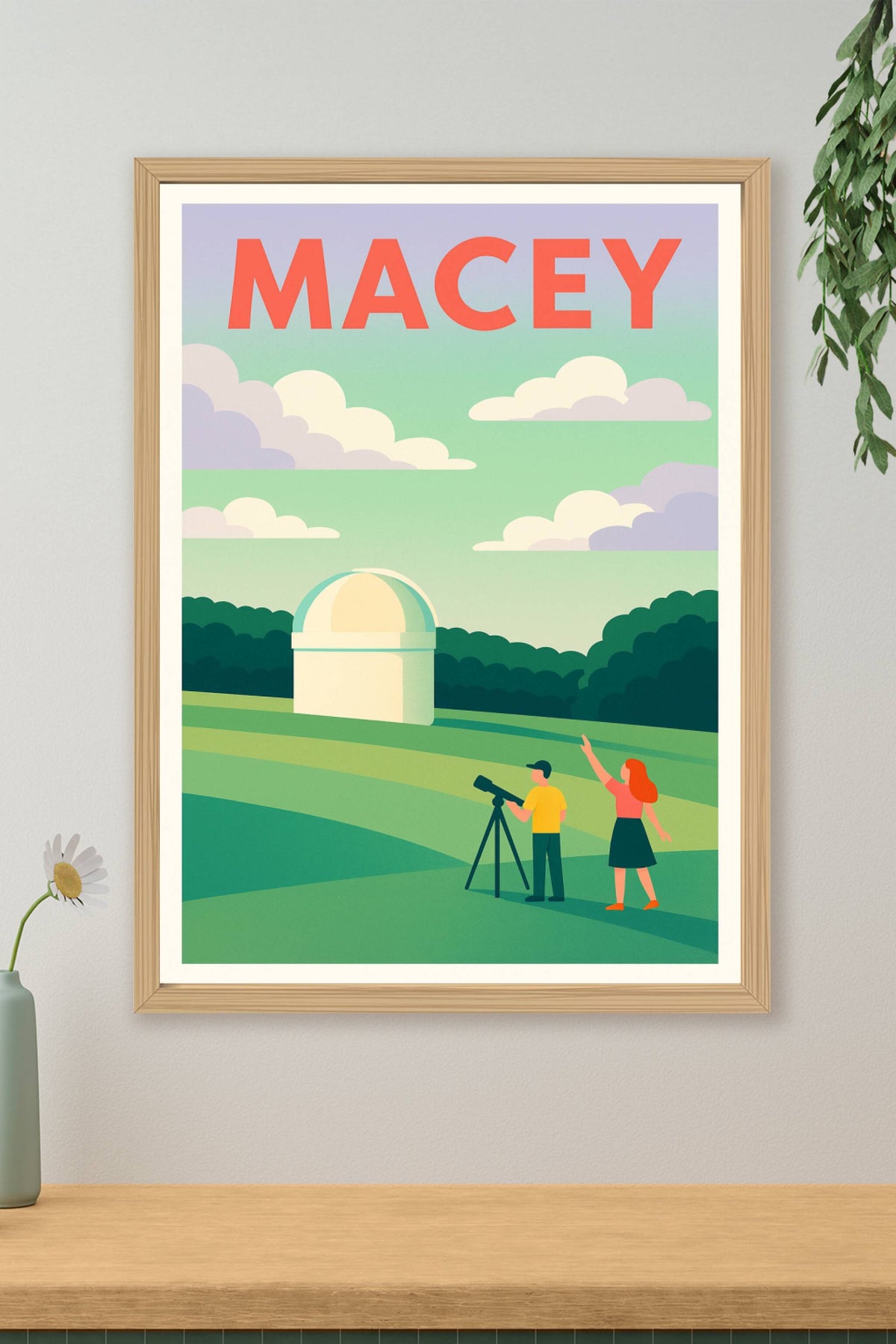Affiche de Macey - L'observatoire au cœur de la nature