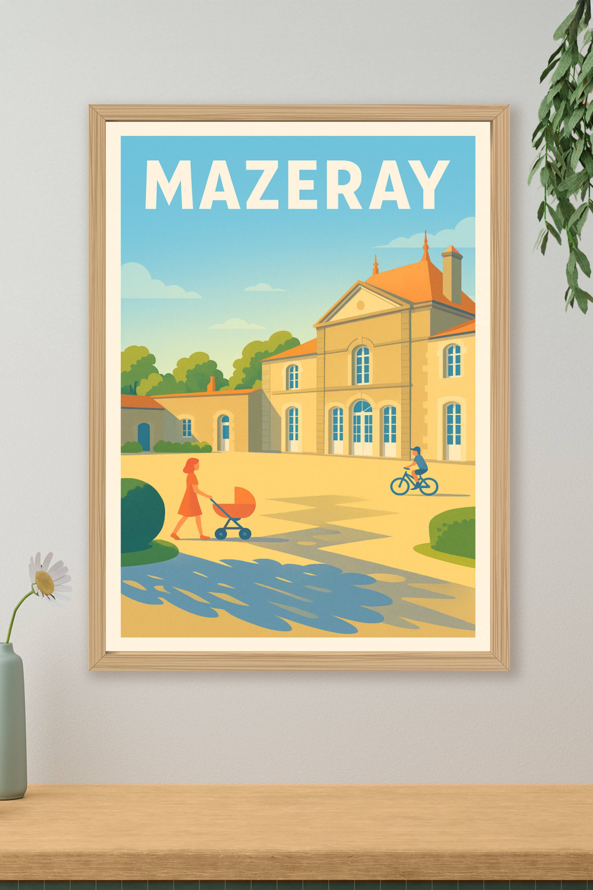 Affiche de Mazeray - Sérénité et charme à la campagne