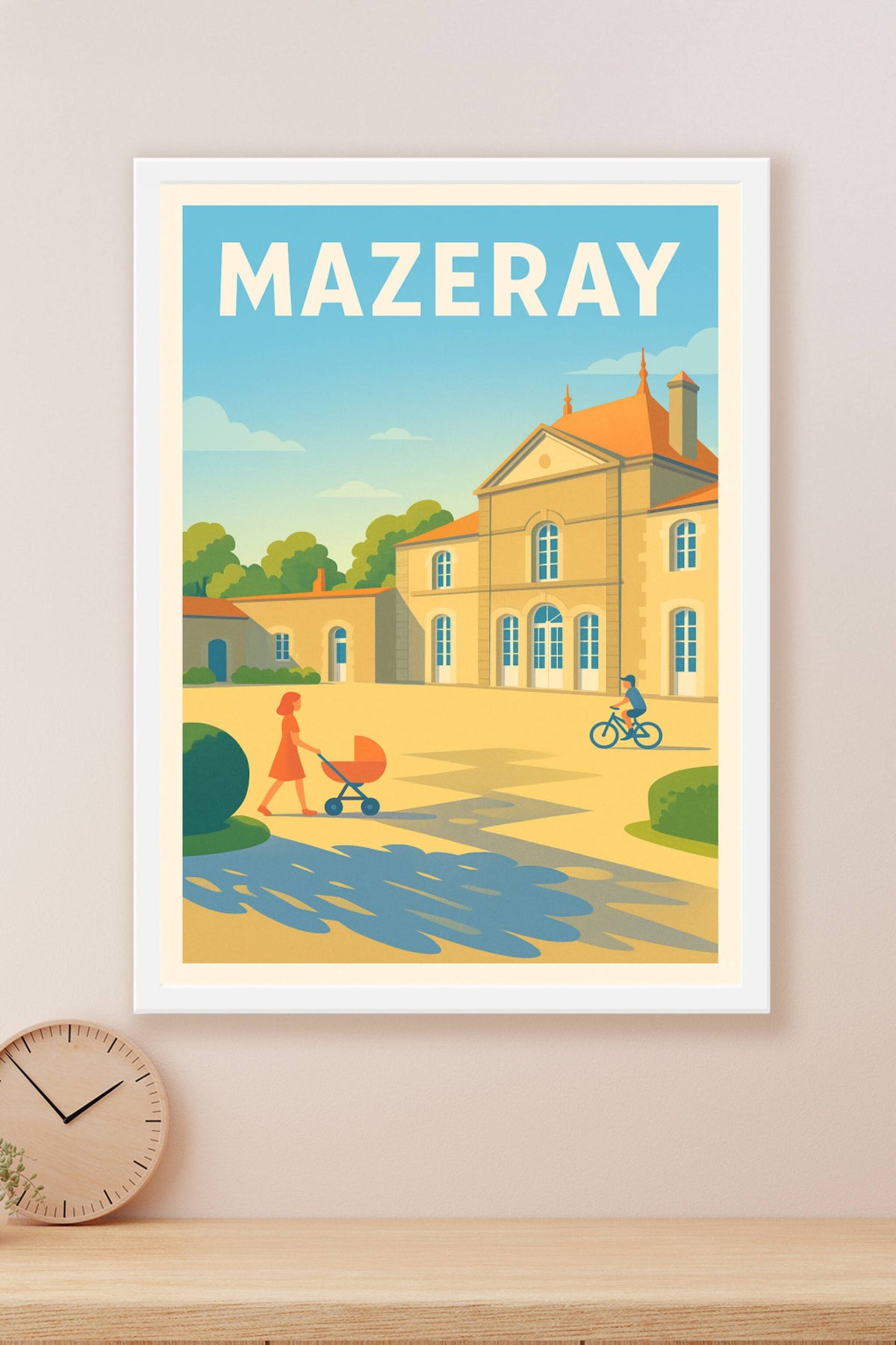 Affiche de Mazeray - Sérénité et charme à la campagne