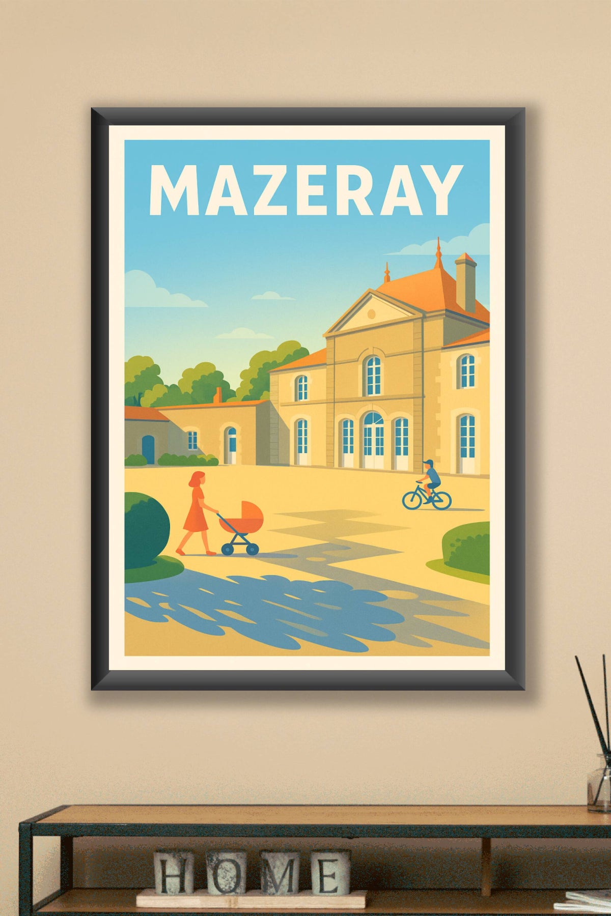 Affiche de Mazeray - Sérénité et charme à la campagne