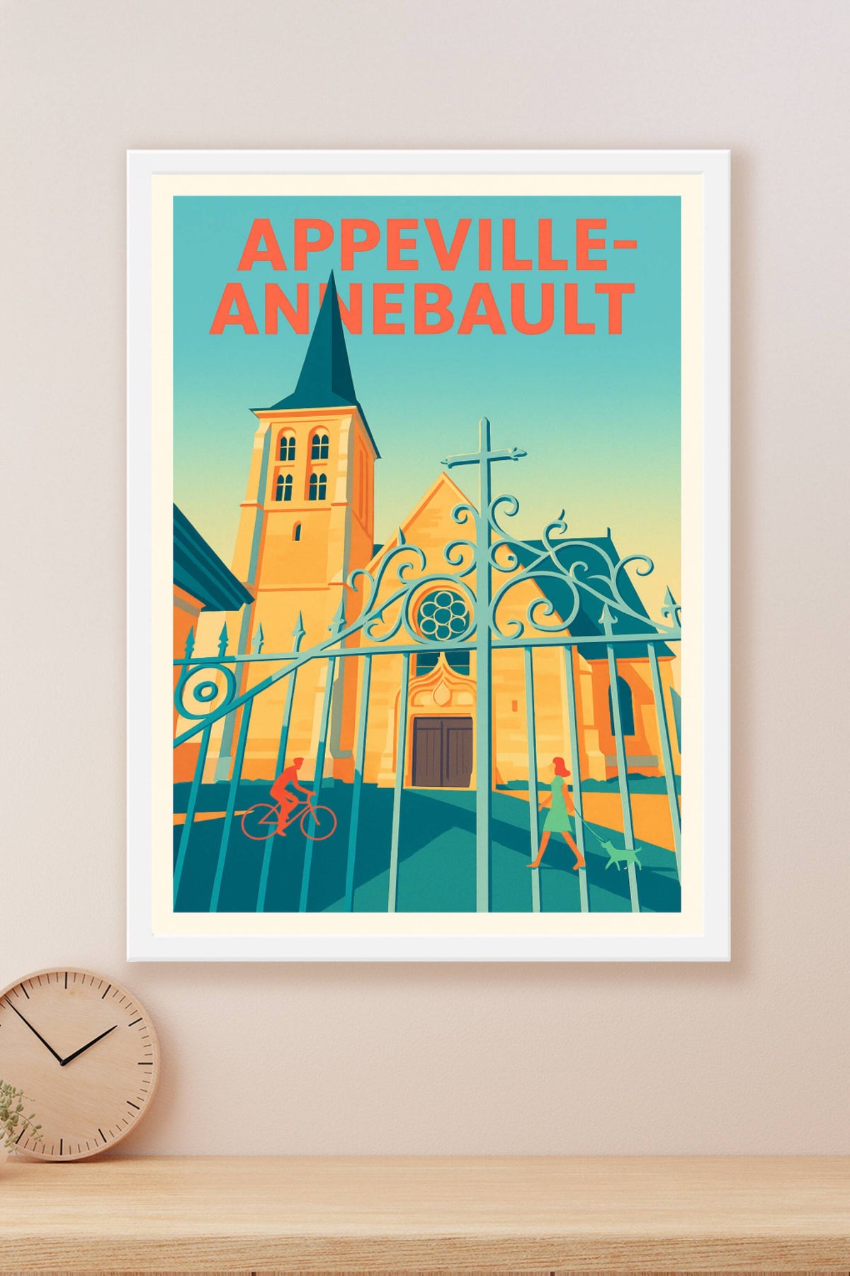 Affiche de Appeville-Annebault - Charme et sérénité normandes