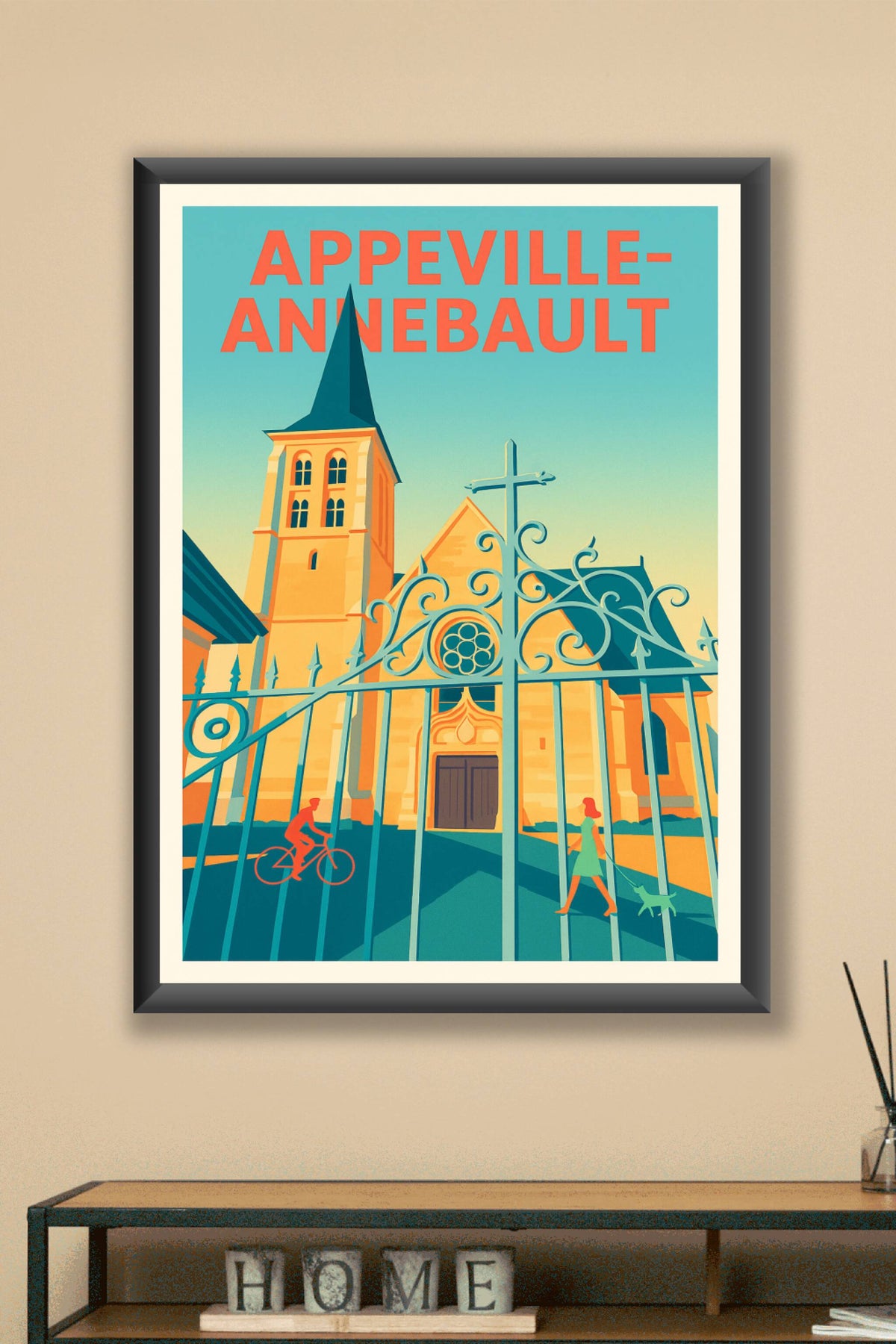 Affiche de Appeville-Annebault - Charme et sérénité normandes